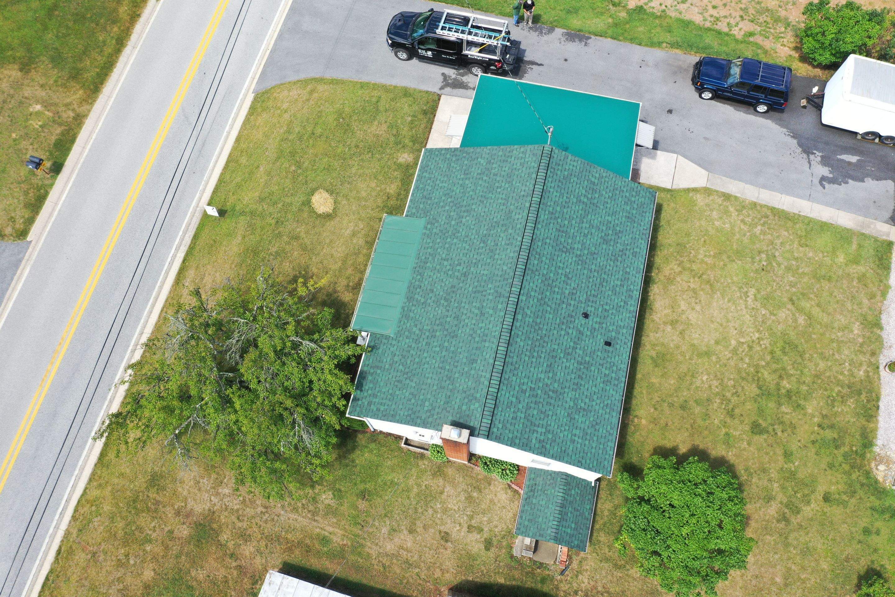 Residential Roofing Installation using  CertainTeed  Landmark Lifetime Architectural Shingles, Metal Roof & Durolast Membrane by Roof Right Inc
