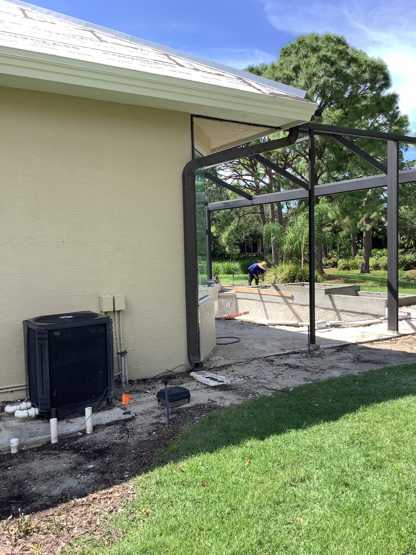 Splash Guard installation in Naples FL by Gutter Professors