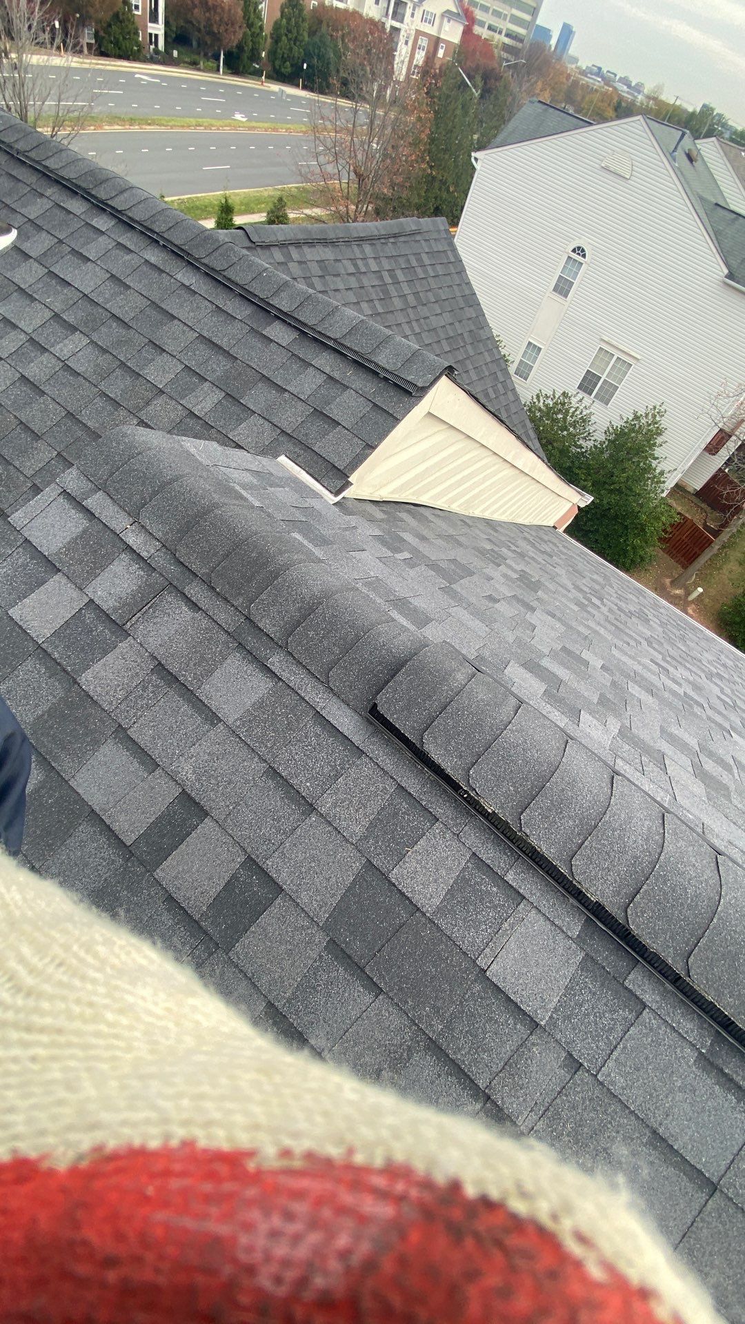 Herndon: Residential Roof Replacement with CertainTeed Landmark Pro in Max Def Moire Black by RM Banning, Inc.