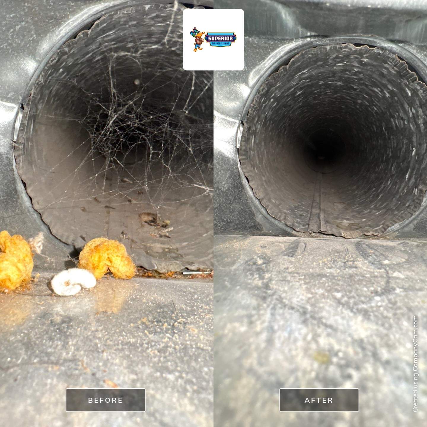 Air Duct Cleaning With a Vacuum Truck in Beaver Falls, PA by Superior Air Duct Cleaning