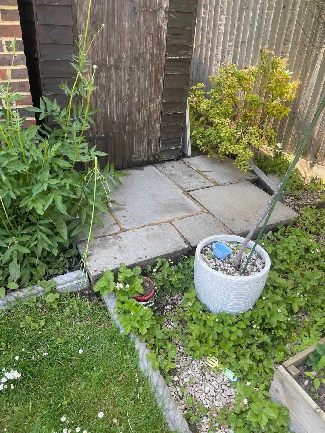 Driveway And Patio Clean using honda 21 ltr/min by Ges Exterior Cleaning ltd
