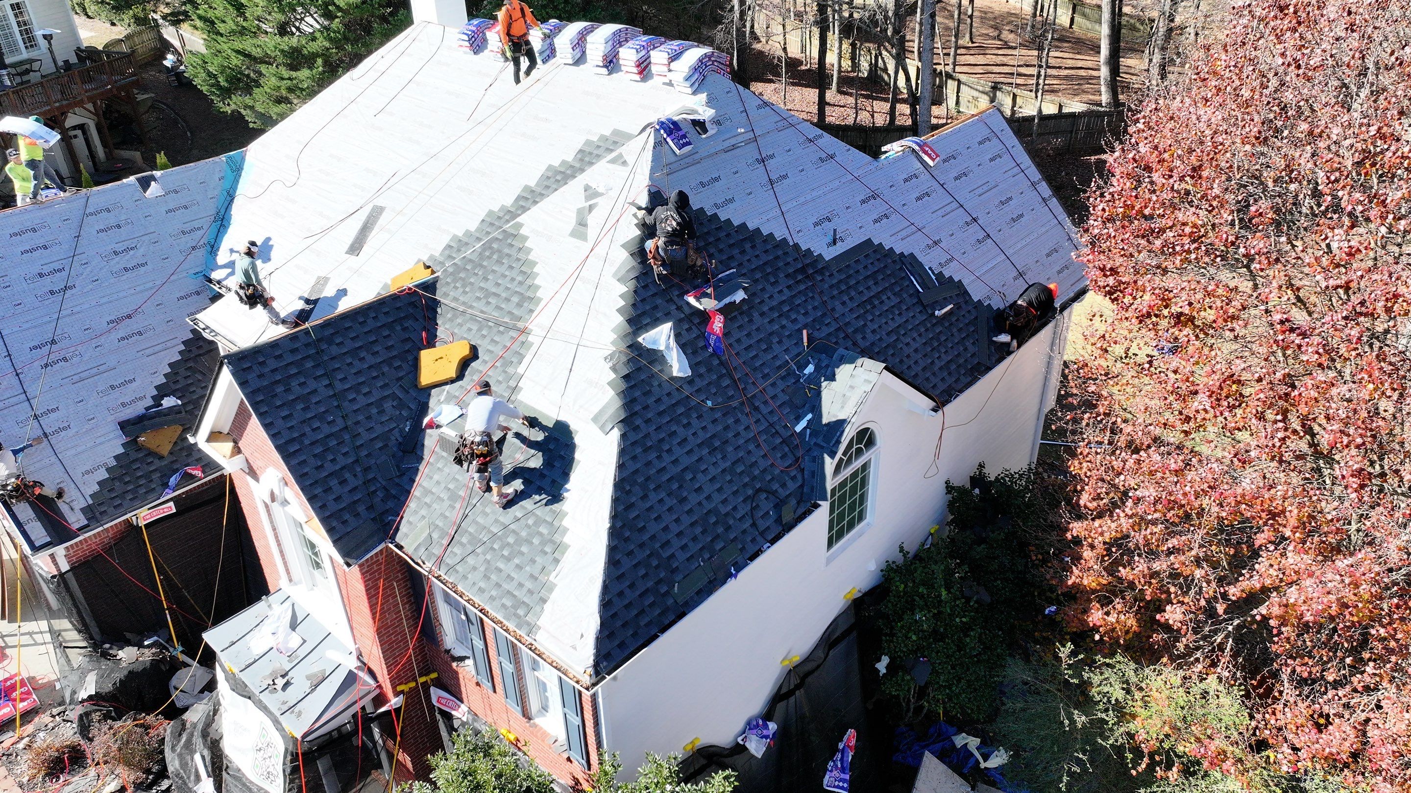 GAF Timberline HDZ in Charcoal by Element Pros Roofing, LLC