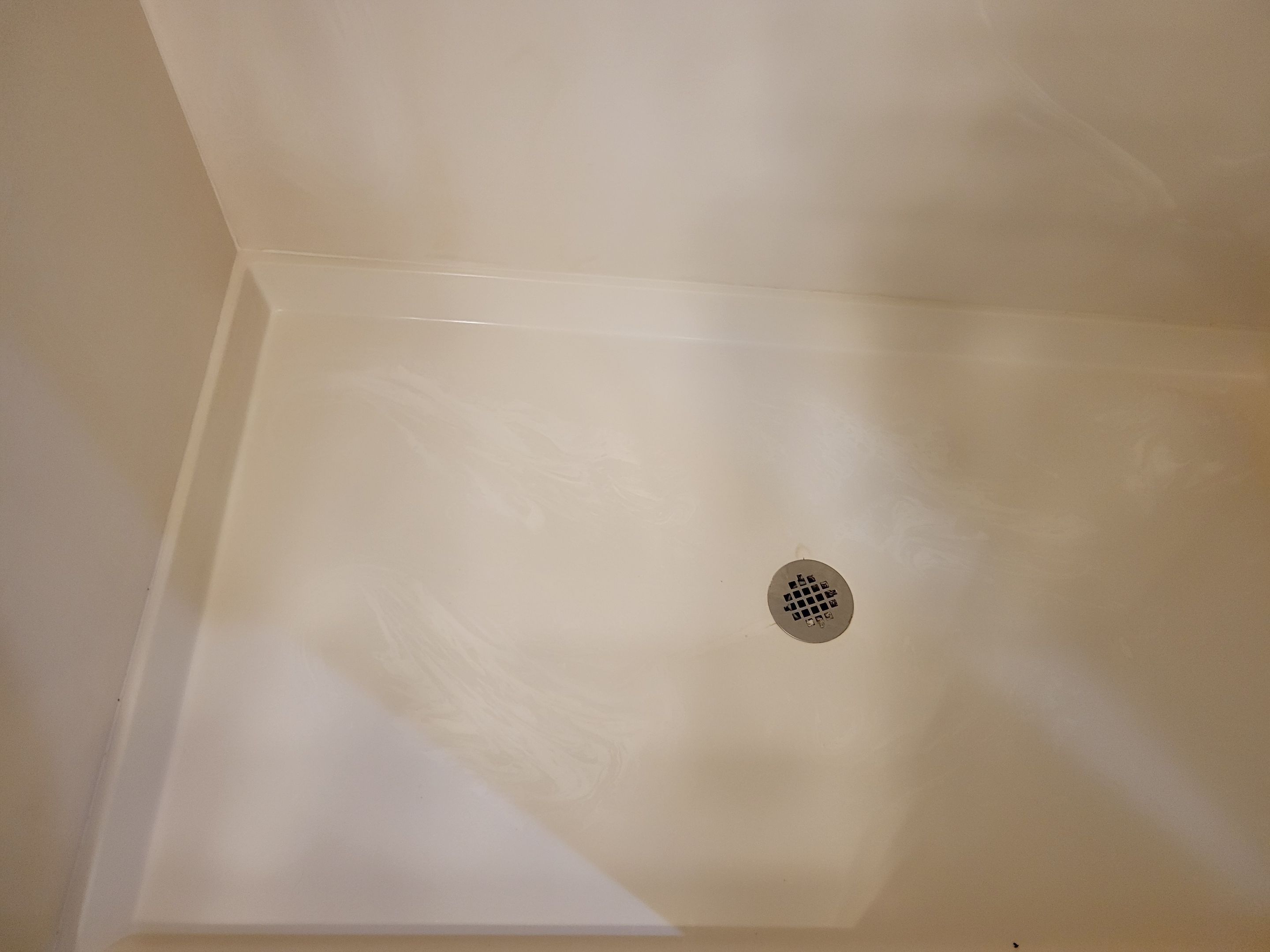 Cleaning Cultured Marble in a Shower by Ardent Carpet Restore LLC
