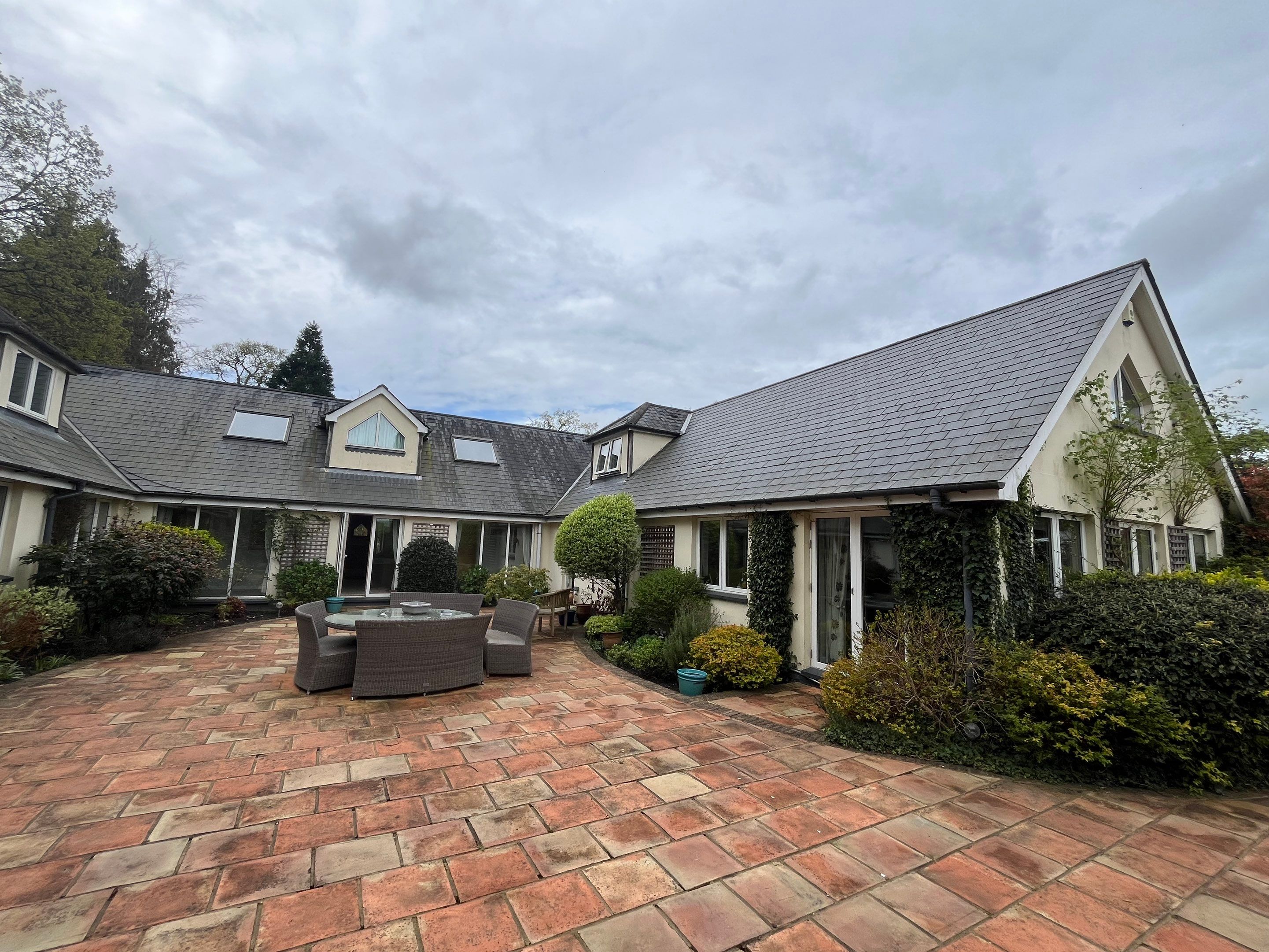 Roof and Patio Cleaning using Honda 15lpm Low Pressure Washing Machine by Ges Exterior Cleaning ltd