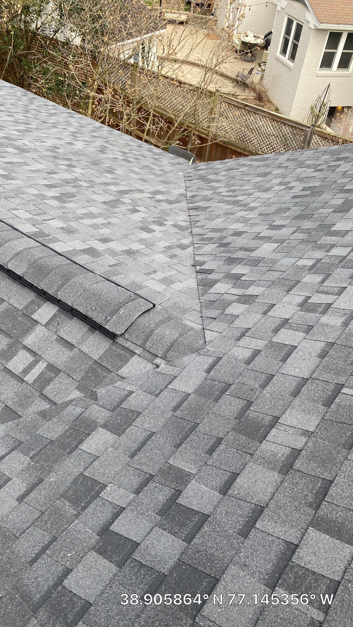 Arlington CertainTeed Landmark Pro Roof in Max Def Moire Black by RM Banning, Inc.