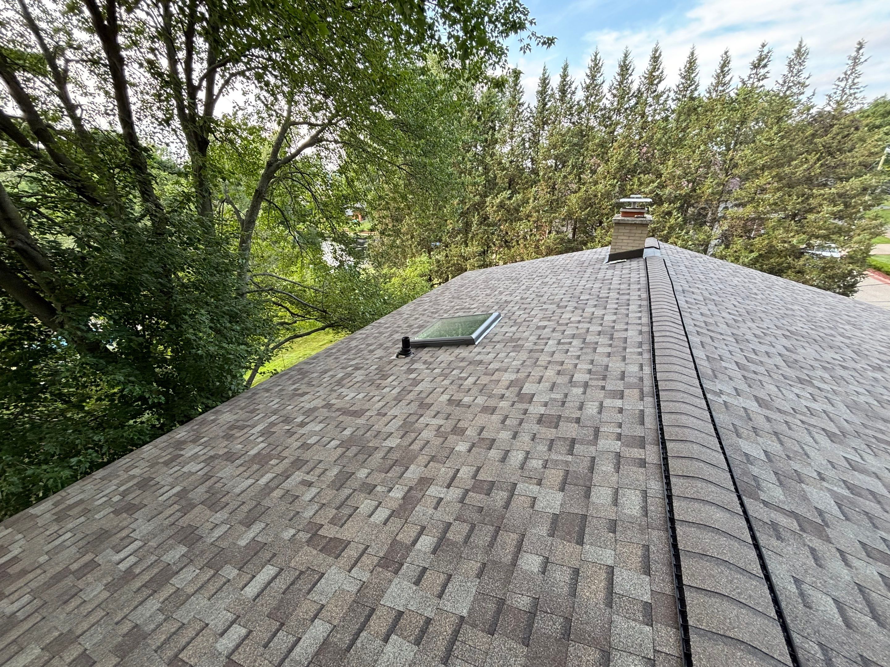 Roof Replacement using Owens Corning Driftwood by 180 Contractors