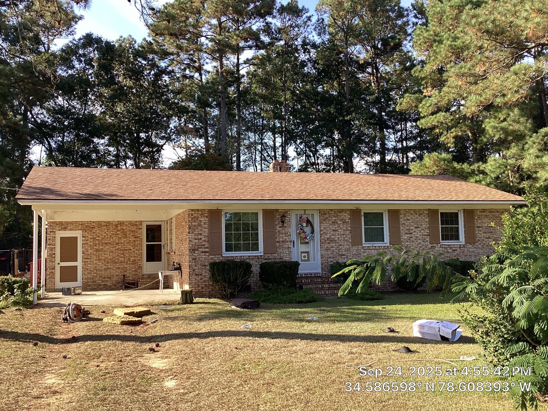 Project in Elizabethtown by Roofing Solutions