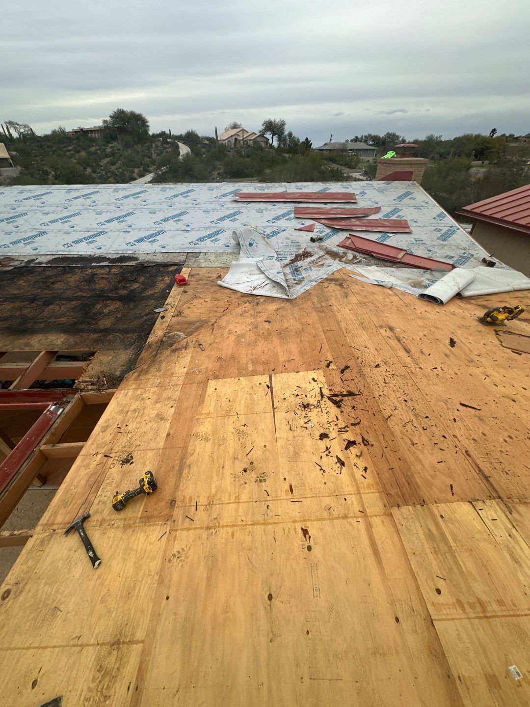Colonial Red Standing Seam by Reimagine Roofing