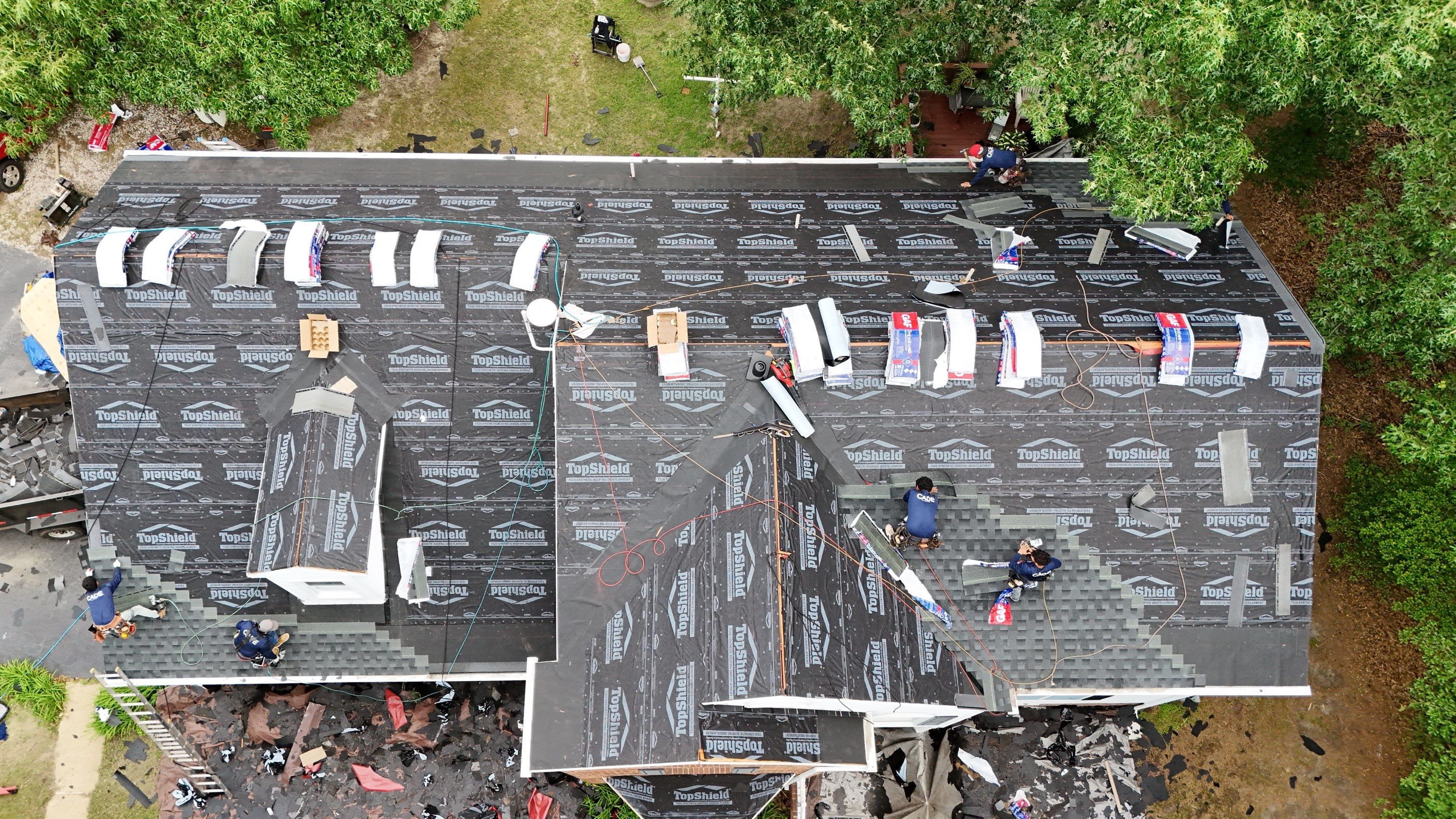 Full Roof Replacement in Quinton VA by Cade Construction