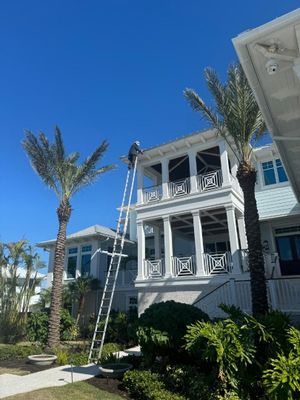 Half-Round Seamless Gutters in Boca Grande FL
