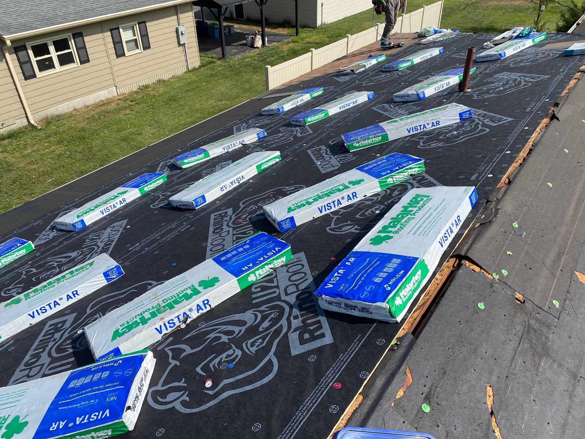 Shingle Slingin by Storm Contracting 