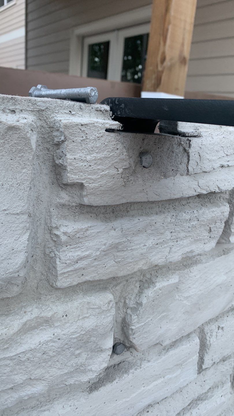 Outdoor Kitchen using Clifrock Panels by Xtreme Concrete Services