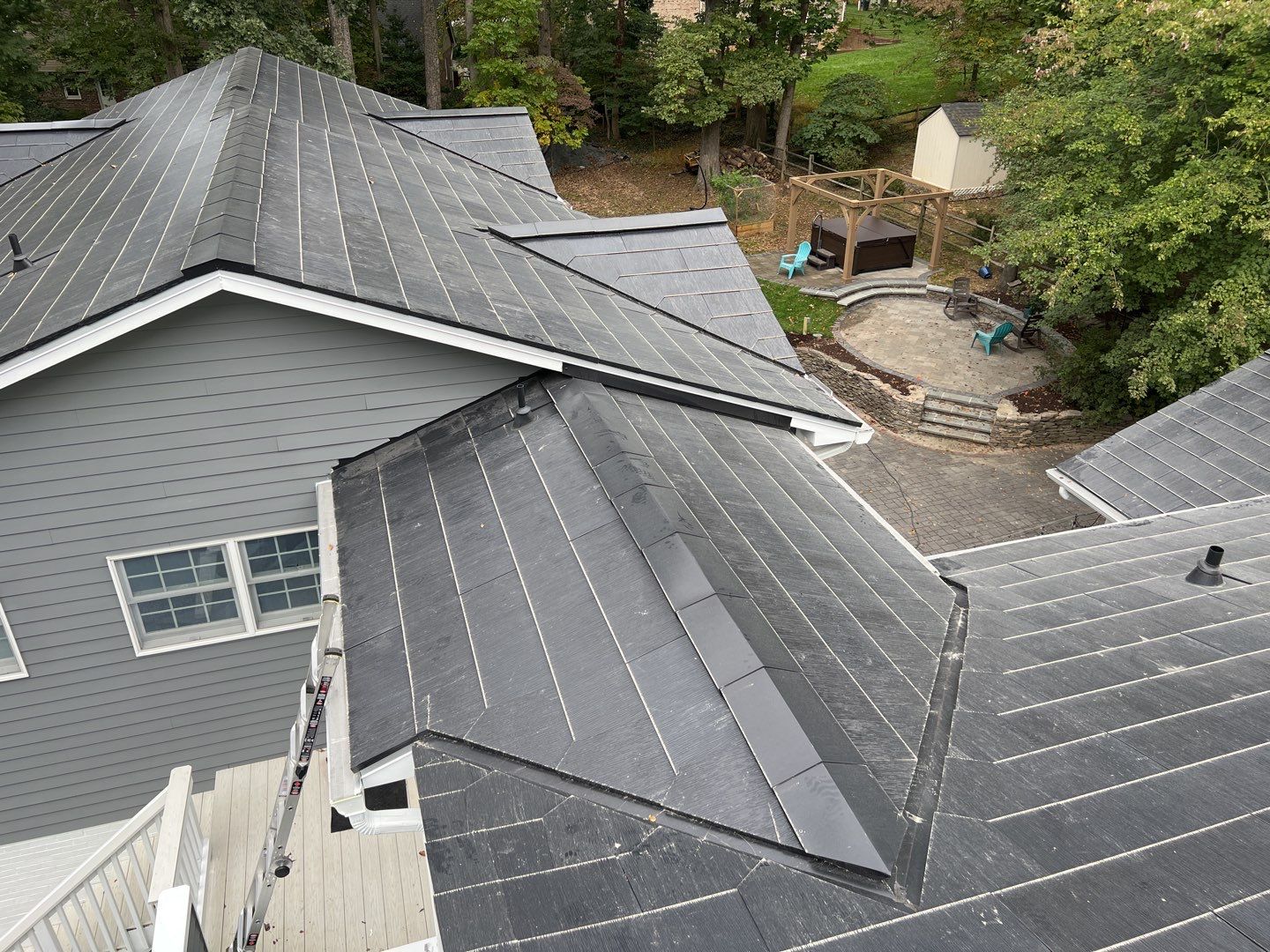 Tesla Solar Roof Replacement using Tesla Solar Roof V3 Tiles by American Home Contractors