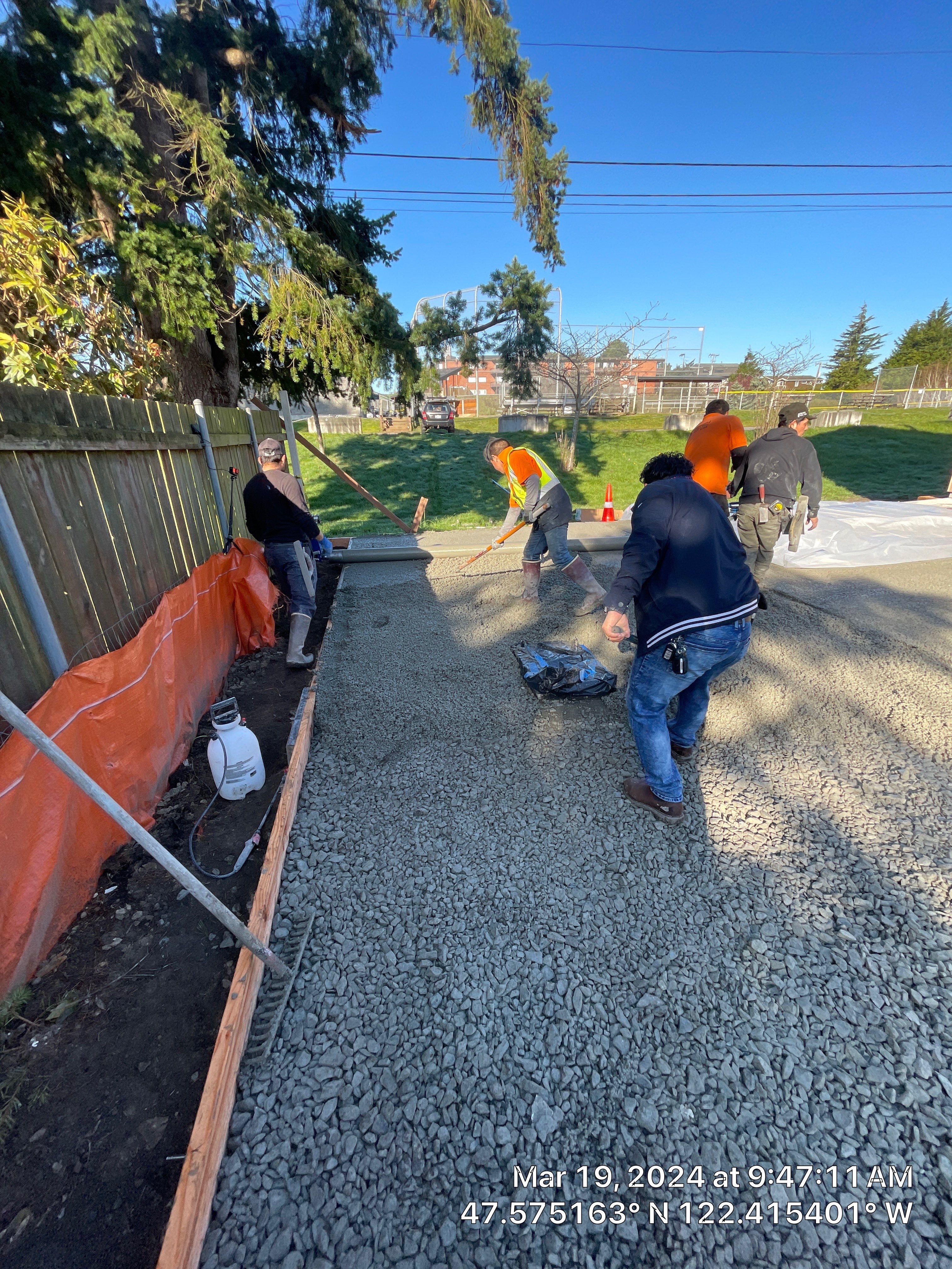 Ron | Pervious Concrete Driveway  by Jireh Asphalt & Concrete Inc 