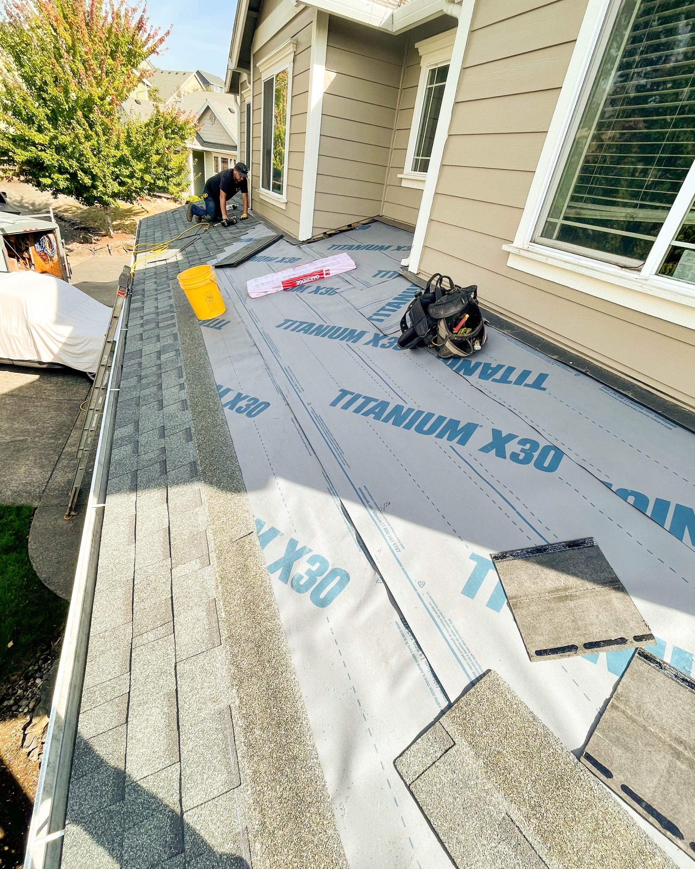 Residential Roof Replacement using Shingles by Villegas Remodeling, LLC