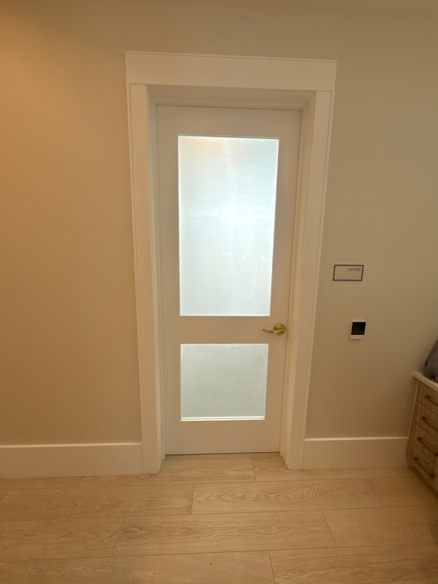 Sandblast Doors on Residential Home in Winnabow, NC by Tint USA Coastal Carolina