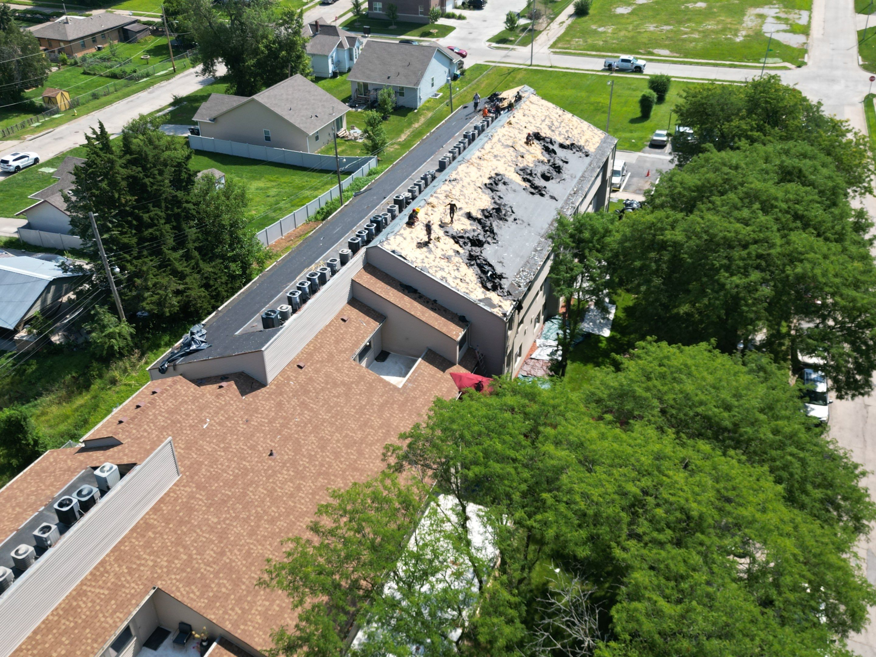Lightning Commercial Restoration using Tamko Titan by Lightning Exteriors