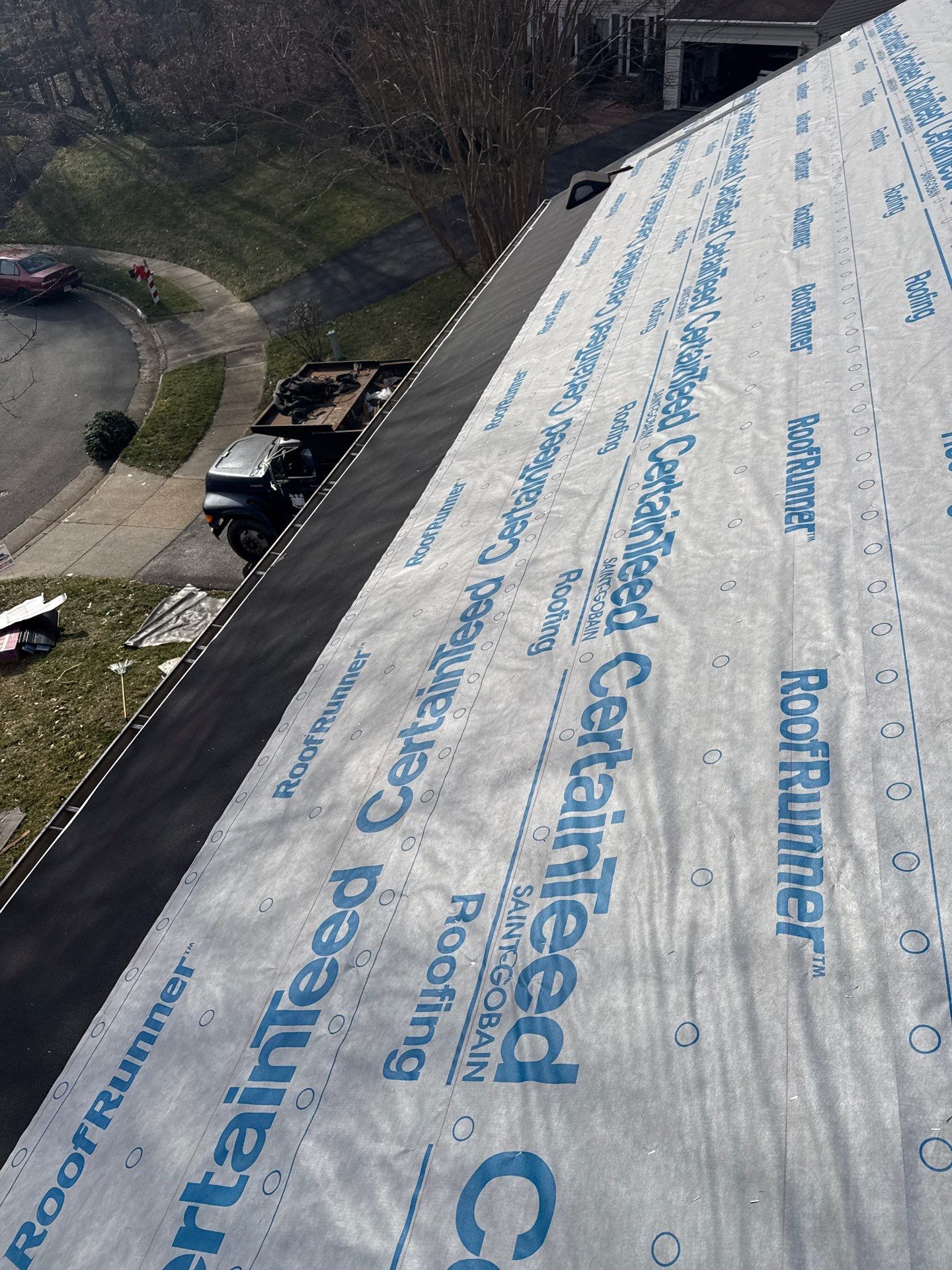 Fairfax Station :Residential Roof Replacement with CertainTeed Landmark Pro in Max Def Drift Wood  by RM Banning, Inc.