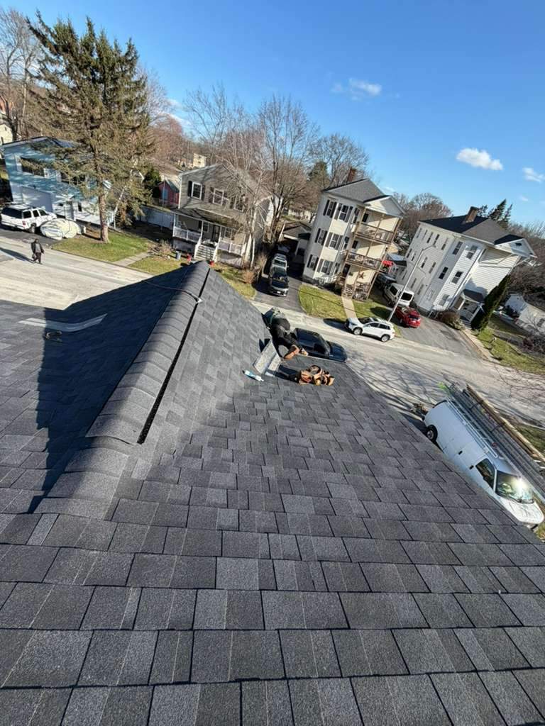 Full Roof Replacement in Worcester, MA – Owens Corning Duration, Onyx Black by JOHNNYS PRO