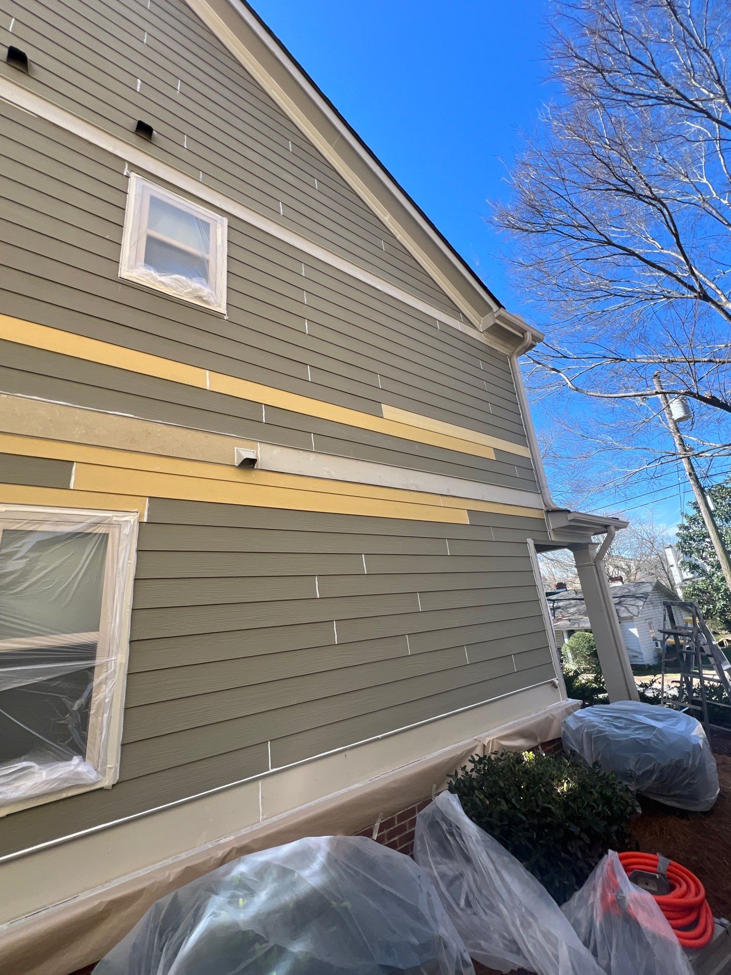Exterior Paint and Rotten Wood Replacement in Smyrna, GA by Nelson Exteriors