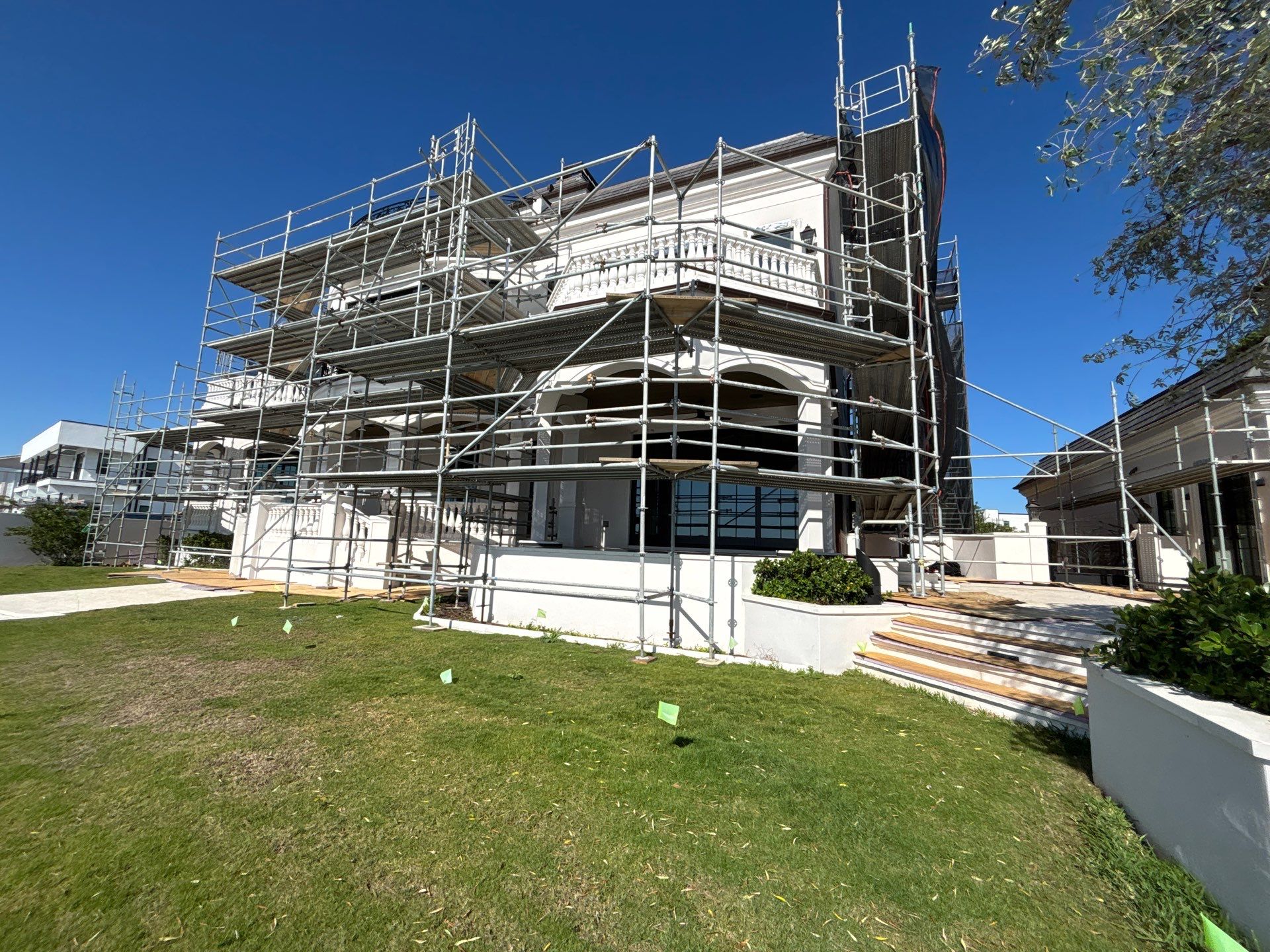 Gutter Installation using Half Round Seamless Gutters in Tampa FL by Gutter Professors
