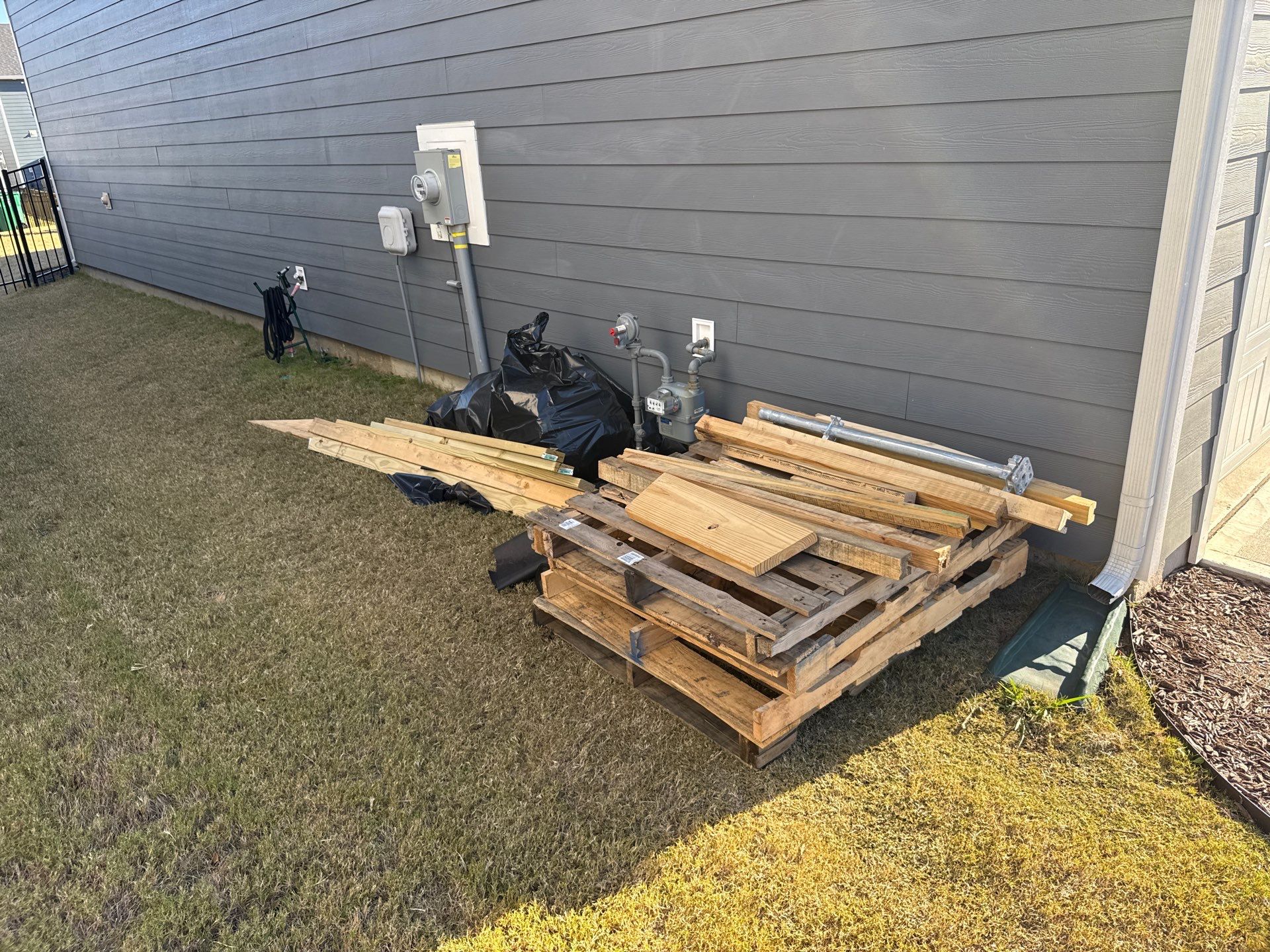 Project in Charlotte by Badger Hauling