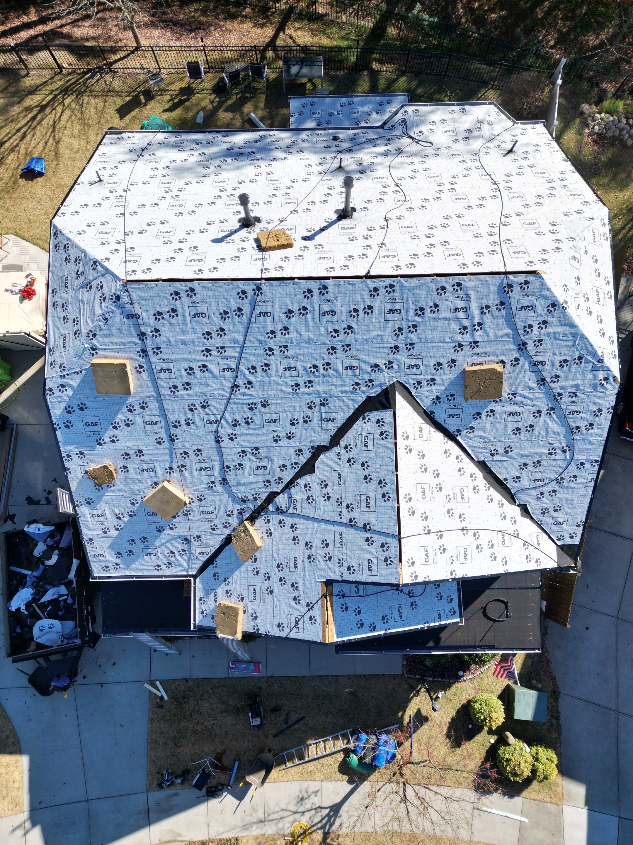 Roof Replacement - GAF Timberline HDZ Weathered Wood  by Pro Performance Roofing