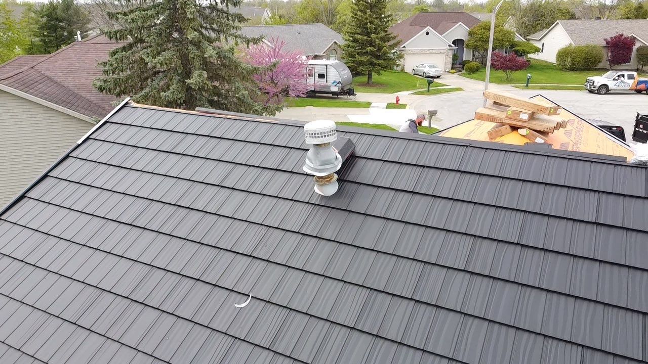 Metal Shingle Shake Roof Installation – Sidney, Ohio by 4Ever Metal Roofing