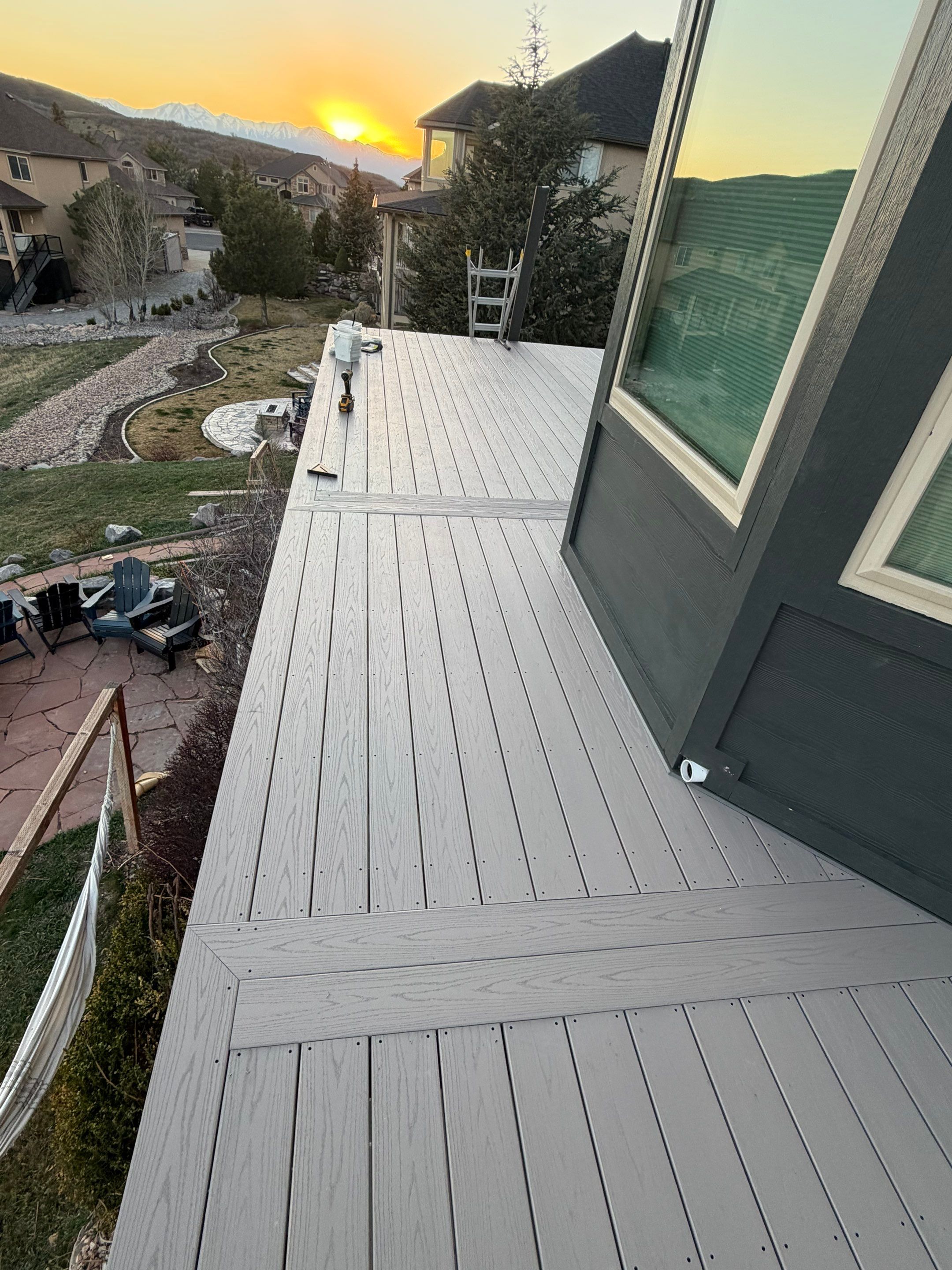 Draper | Master Stucco Conversion | Cobblestone, Iron Gray & Woodtone by Ideal Siding Utah