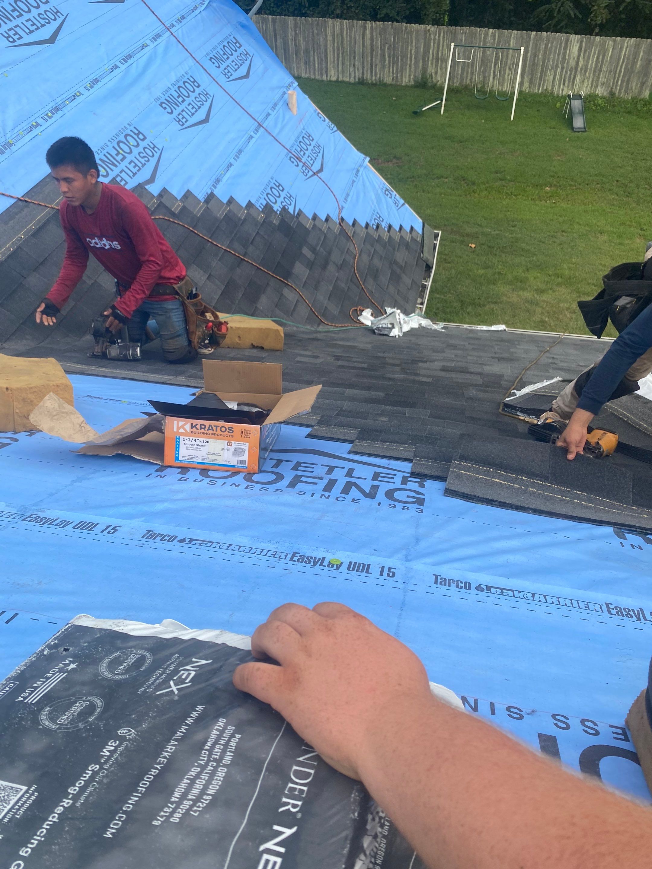 Residential Roofing Repair using Malarkey Vista by Hostetler Roofing