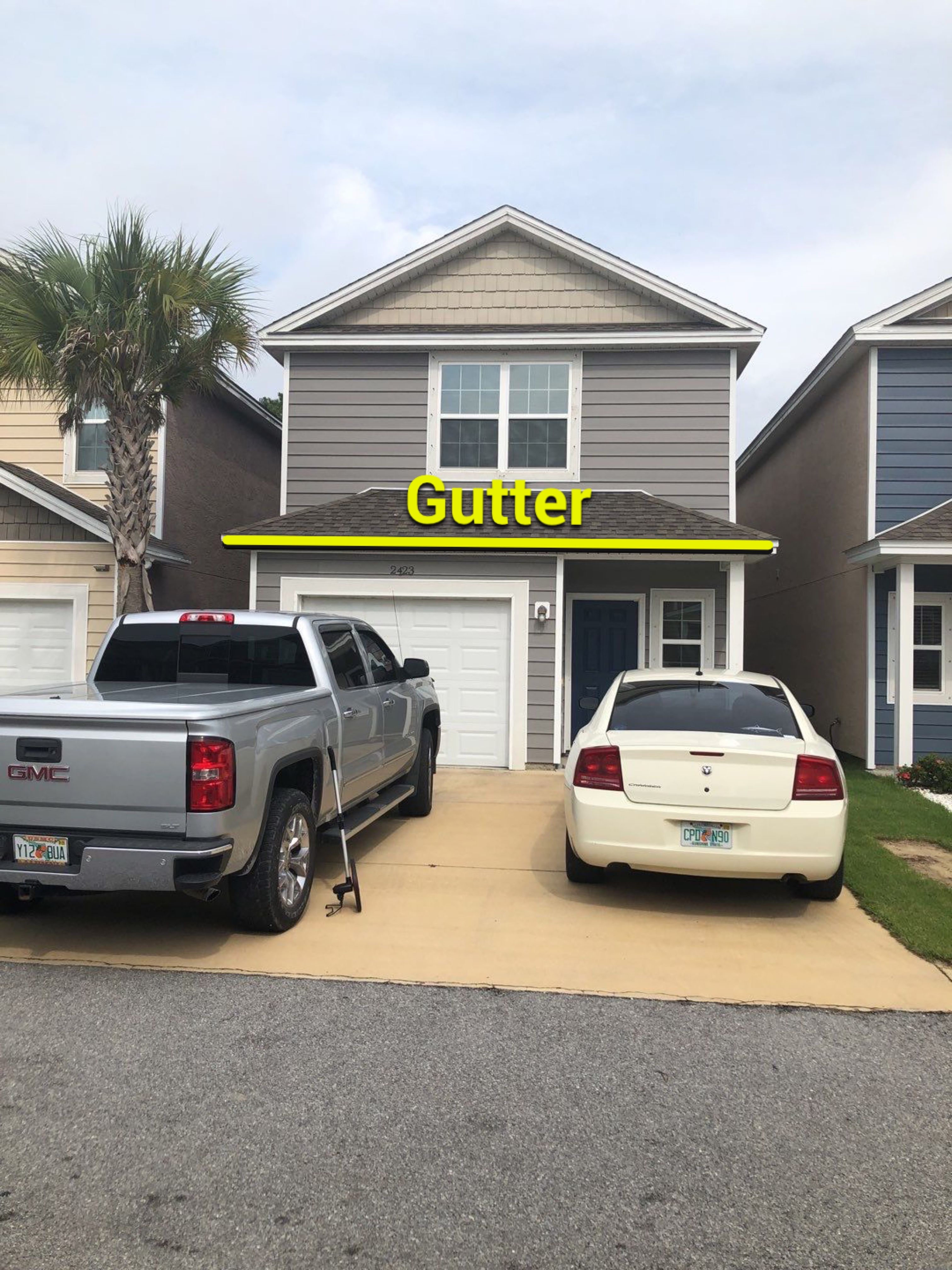 Seamless Gutter Installation using White K-Style Gutters by Gutter Professors