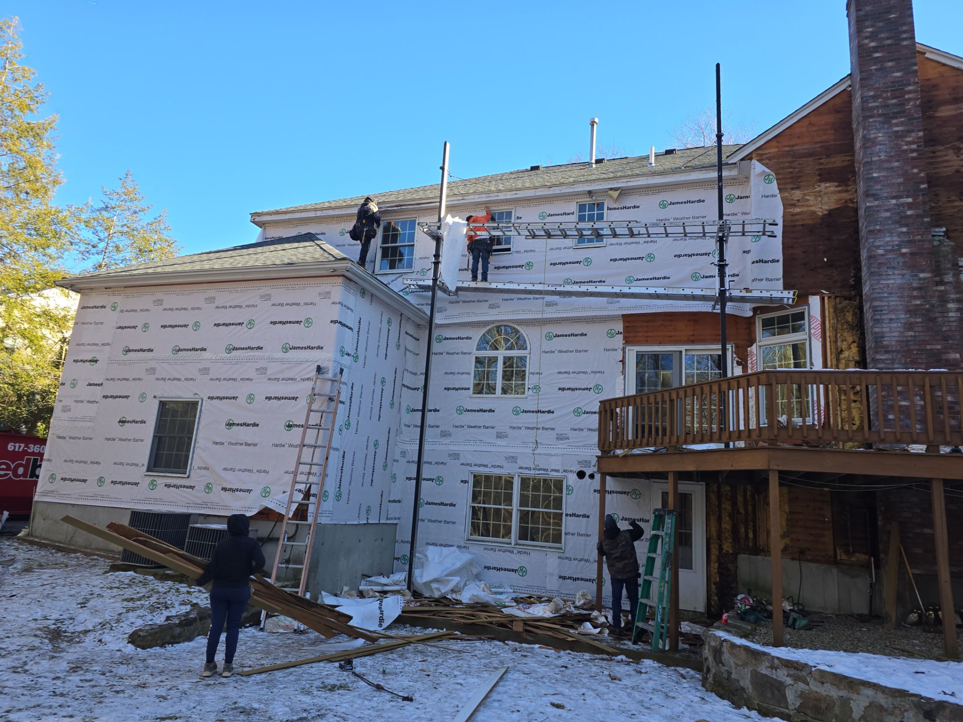 Siding and roof replacement in Framingham, Ma by UBrothers Construction