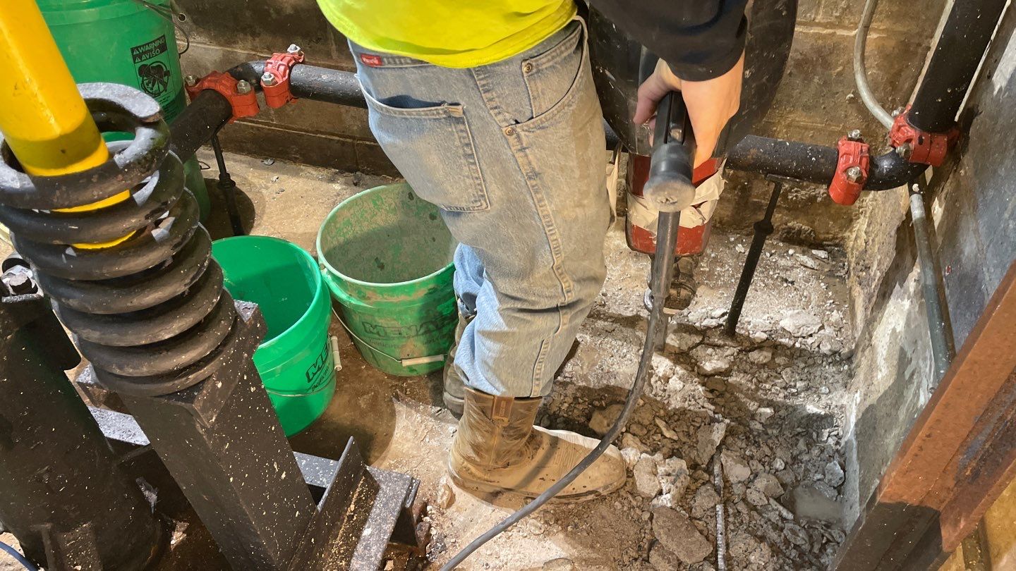 Elevator Pit Waterproofing Done Right by Waterproofing Northeast