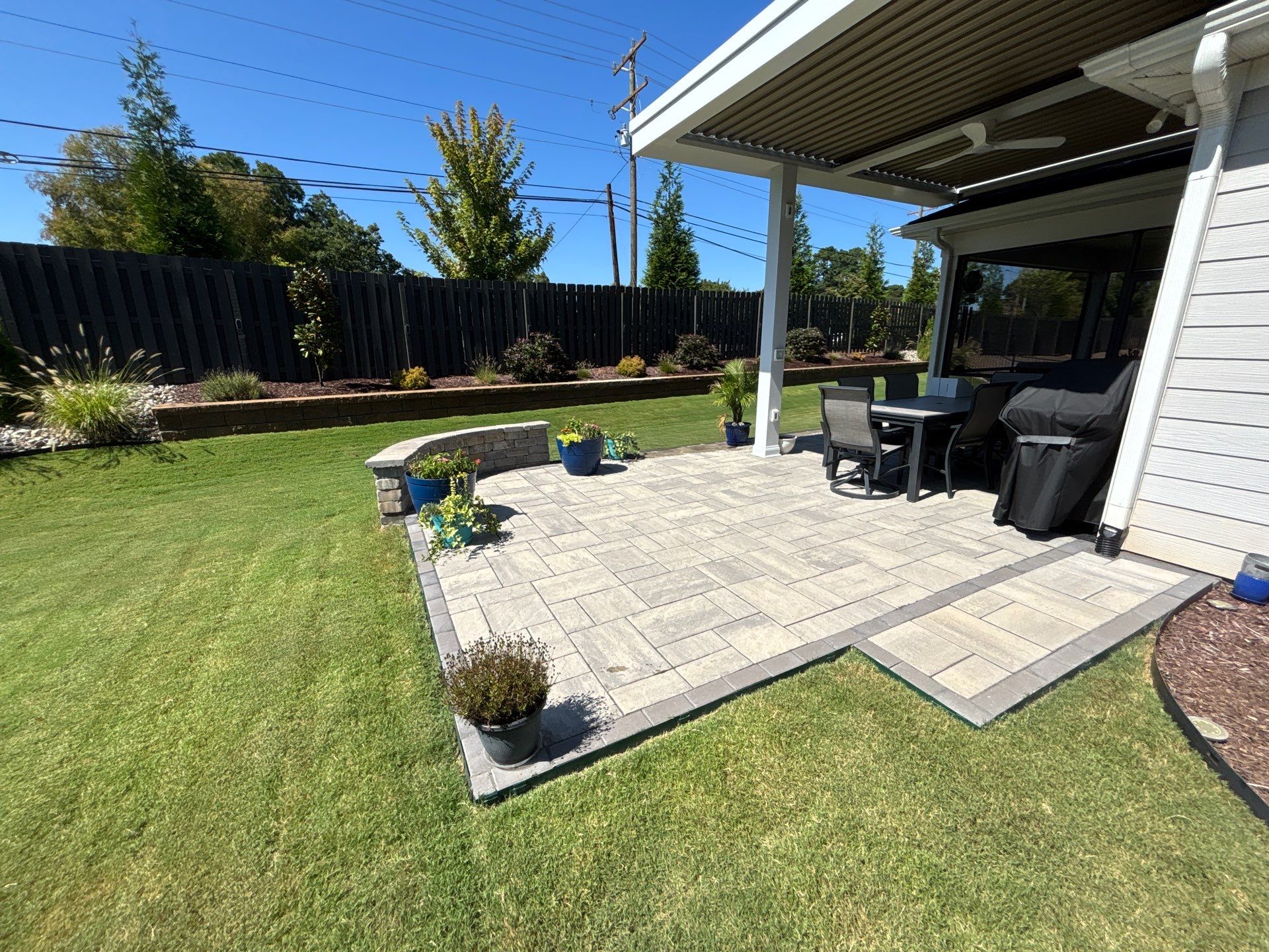 Pavers using TopSeal by DuraSeal