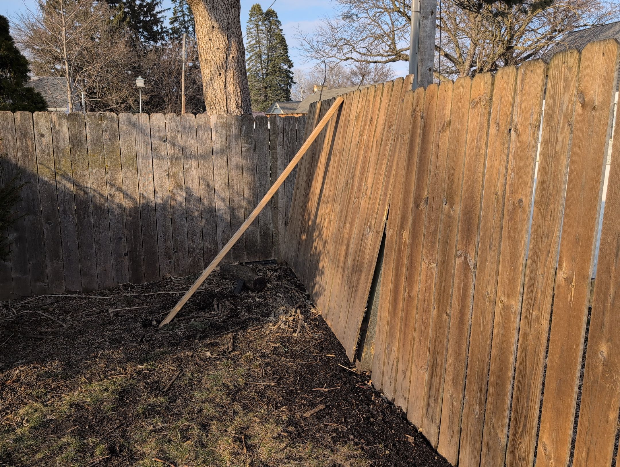 Residential White Vinyl Privacy Fence Installation in Waterloo by Perfect Picket Fence and Stain