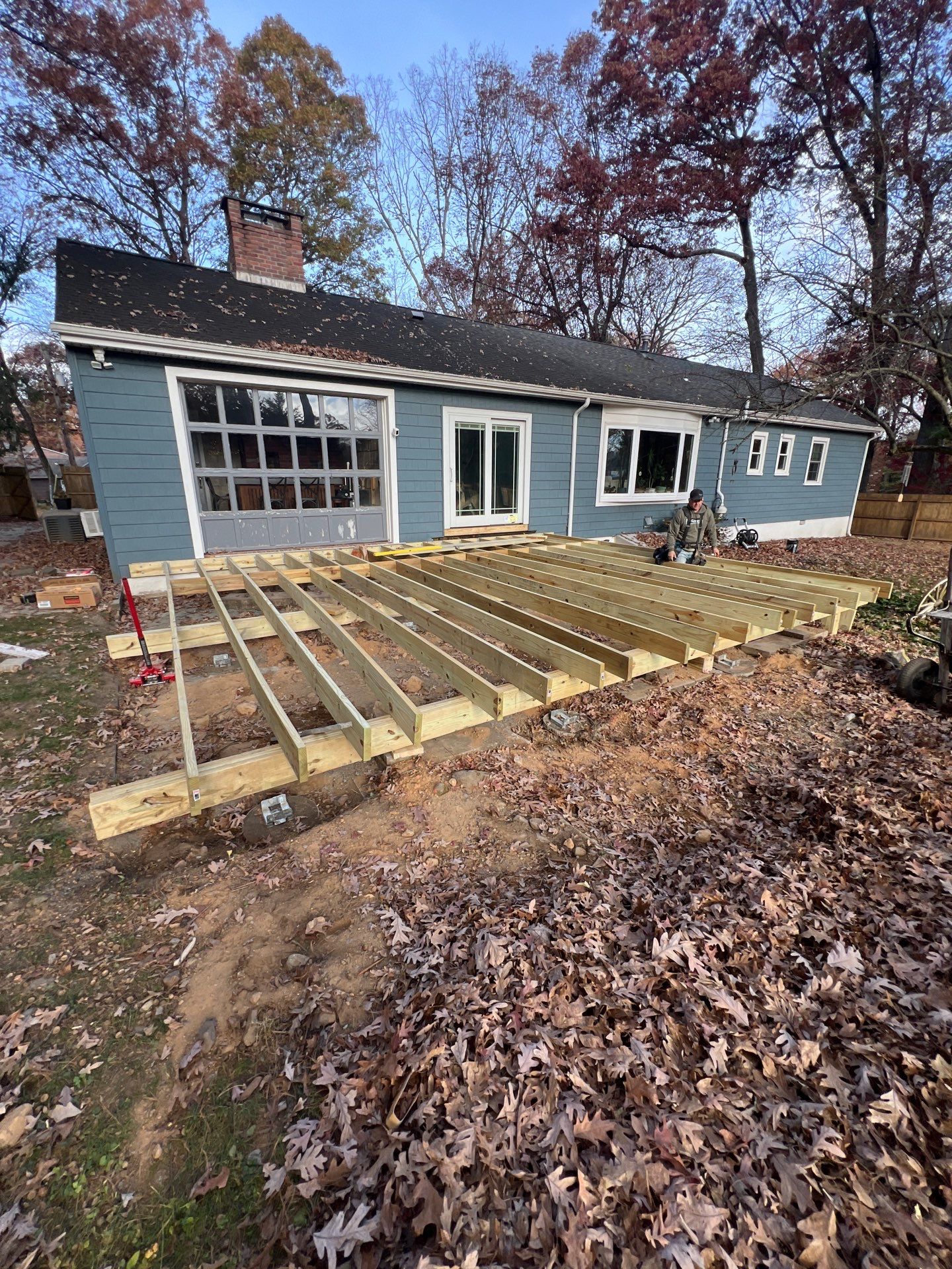 Custom Deck Build & Outdoor Transformation – MoistureShield Cathedral Stone by Maven Roofing & Exteriors LLC