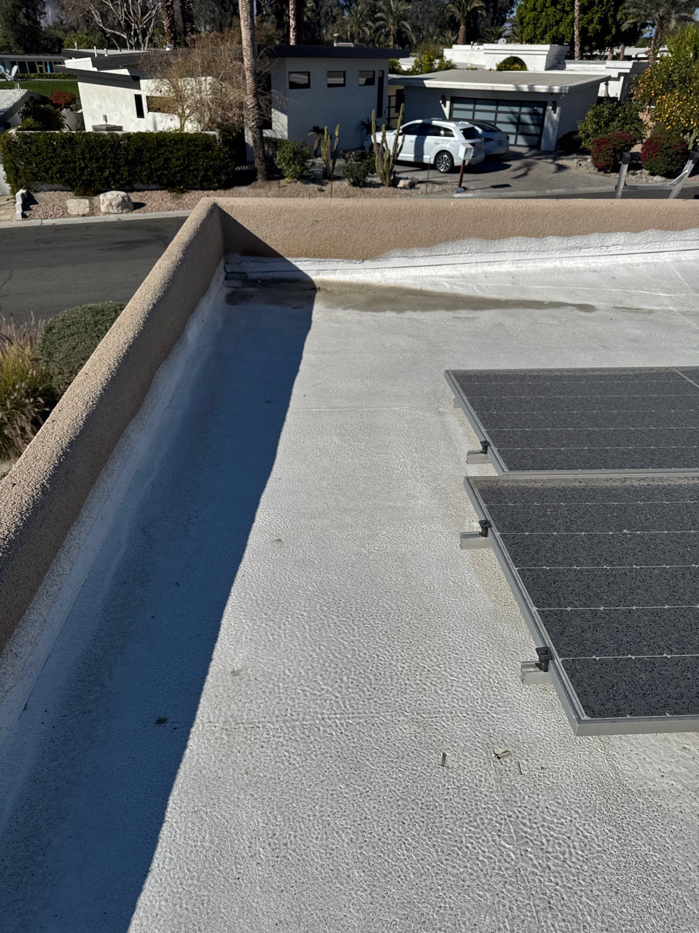 Project in Indian Wells by Desert Roof Concepts