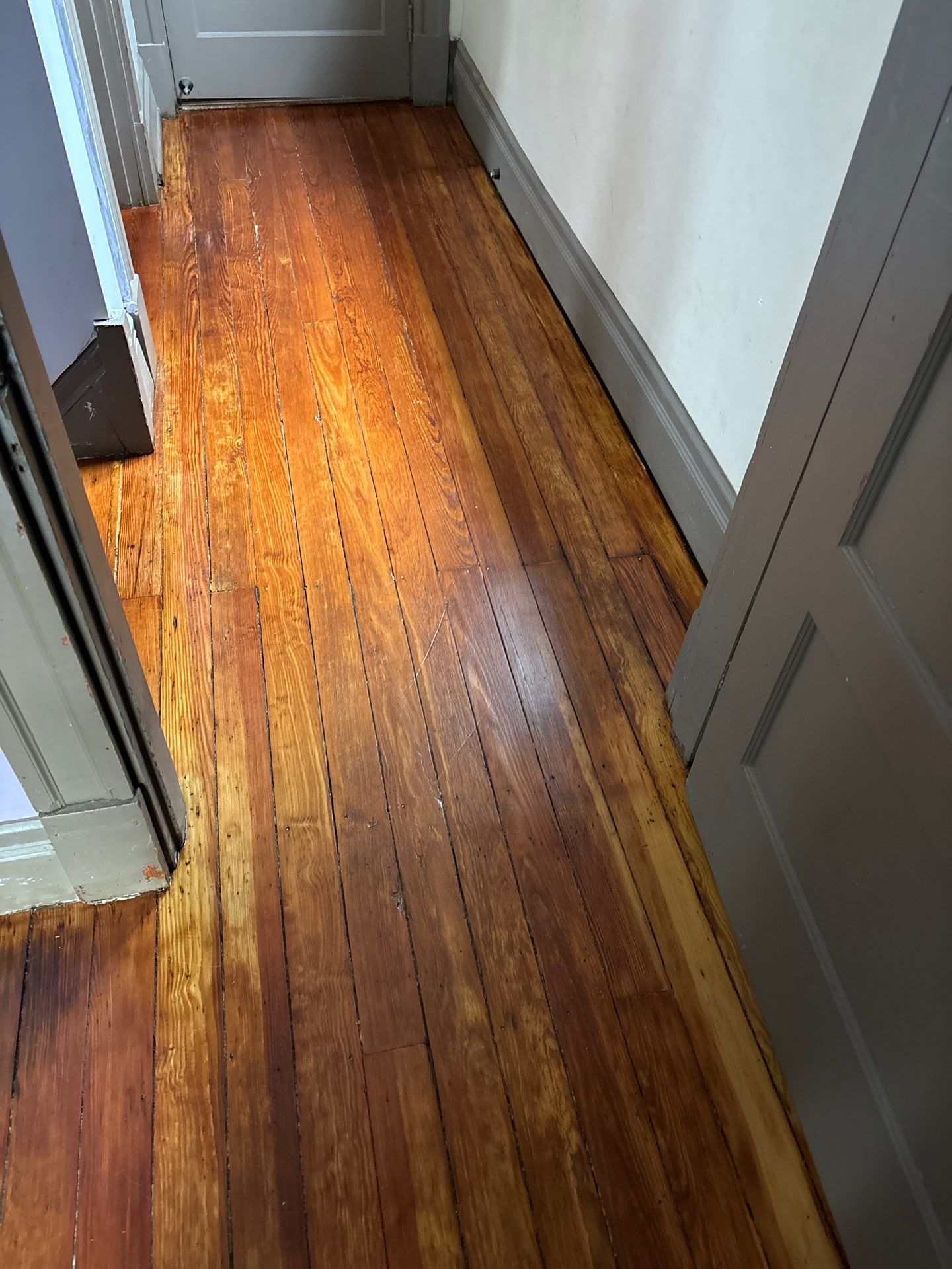 Historic Refinish Project in Covington by Footprints Floors Kentucky