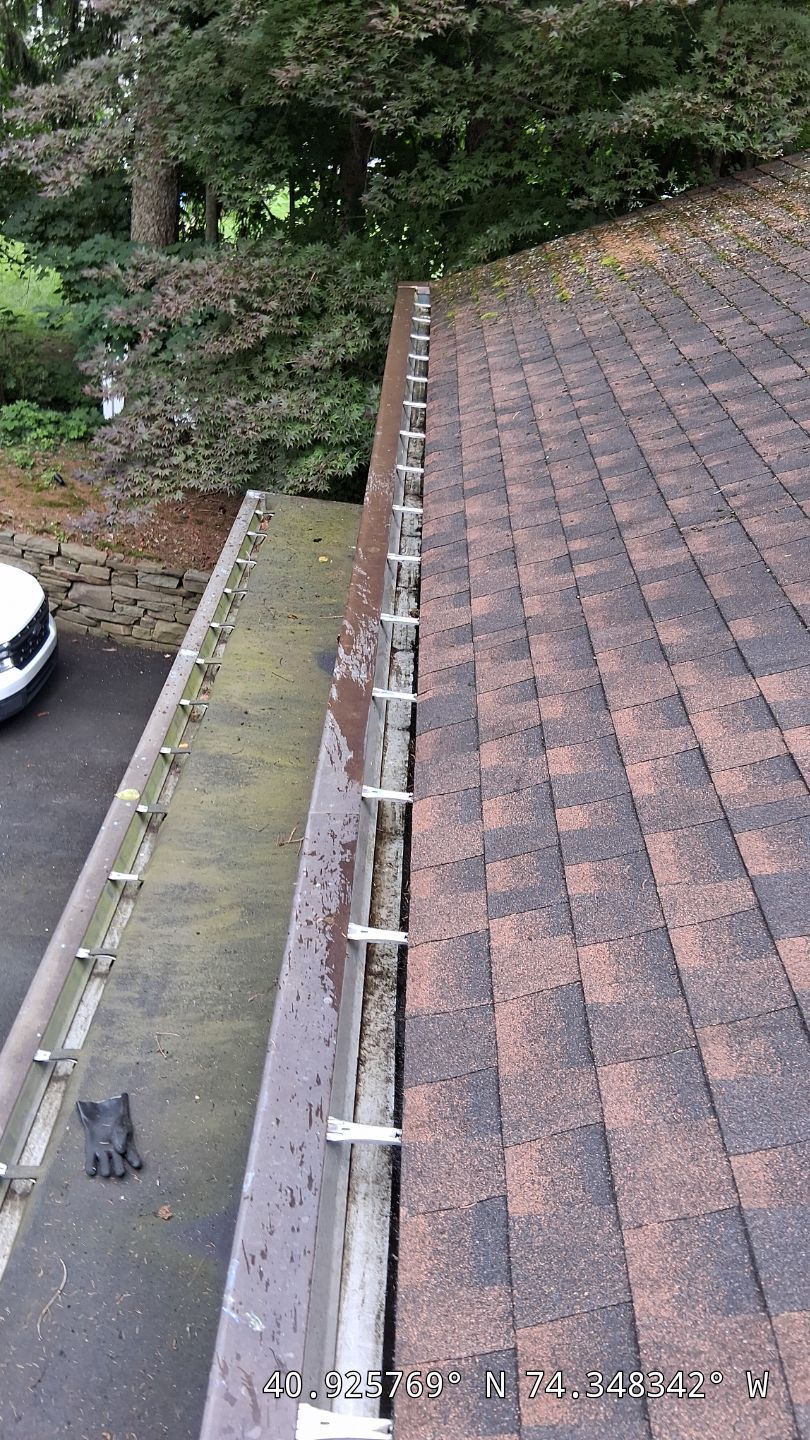 Gutter and Downspout cleaning in Montville New Jersey 07045 by NJ Home Maintenance Services