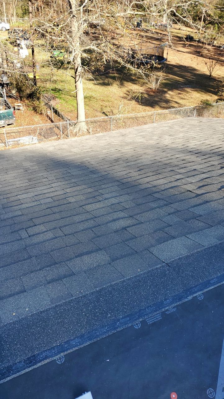 Residential Roofing Installation using Owens Corning Oakridge- Williamsburg Gray by Indigo State Roofing