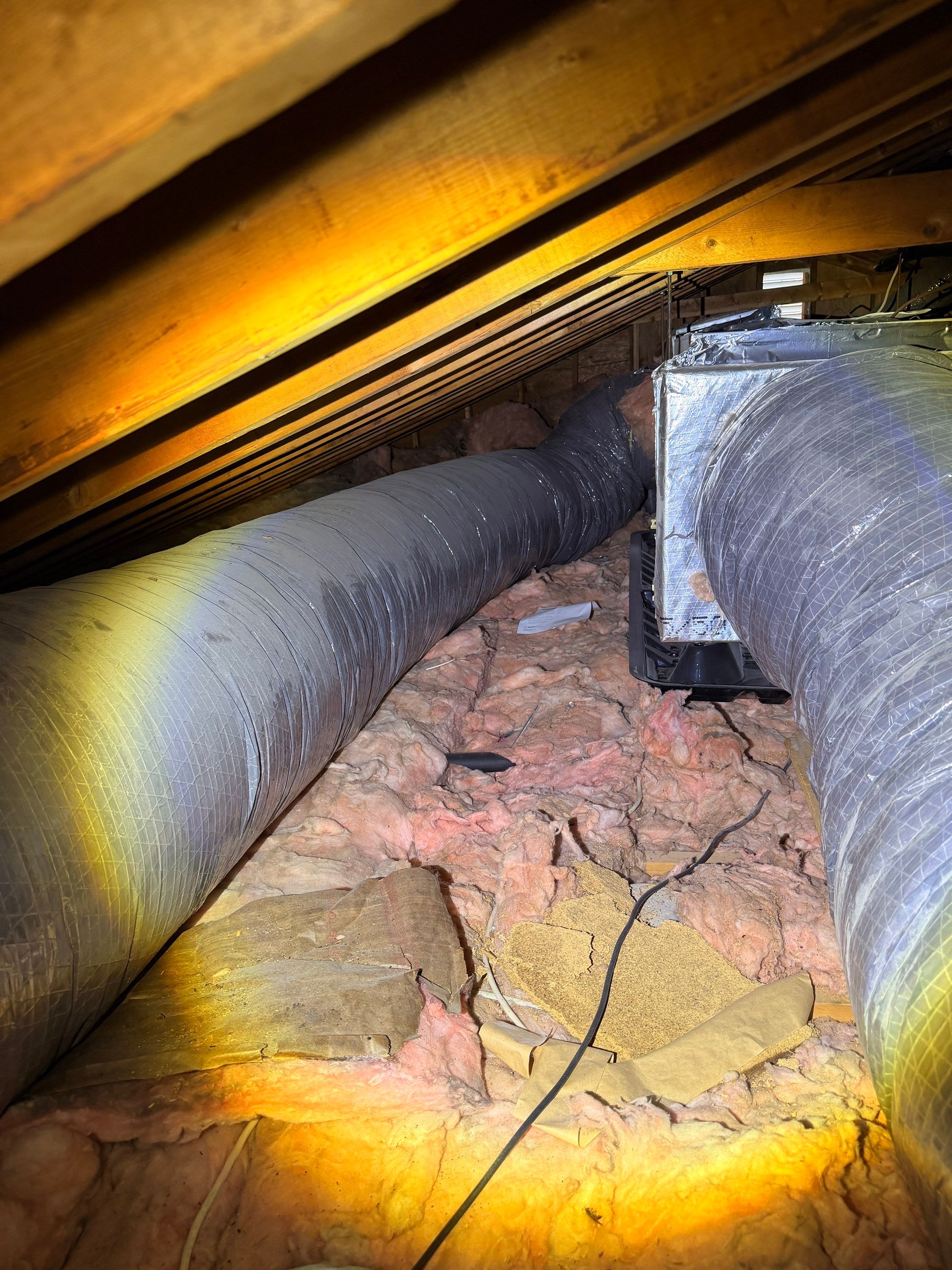 Ceiling Water Damage Mitigation and Structural Drying in Holbrook by Newhouse Restoration