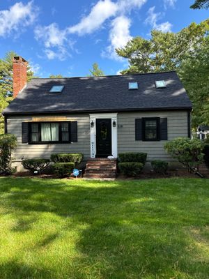 Gutter Installation using 6" K-Style Aluminum Gutter
