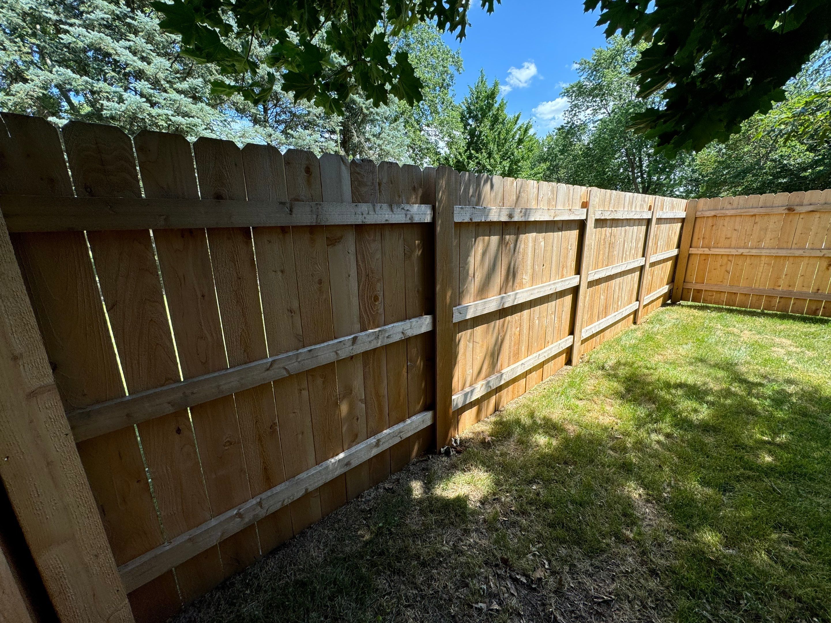 Fence Treatment by Two Brothers Residential Maintenance