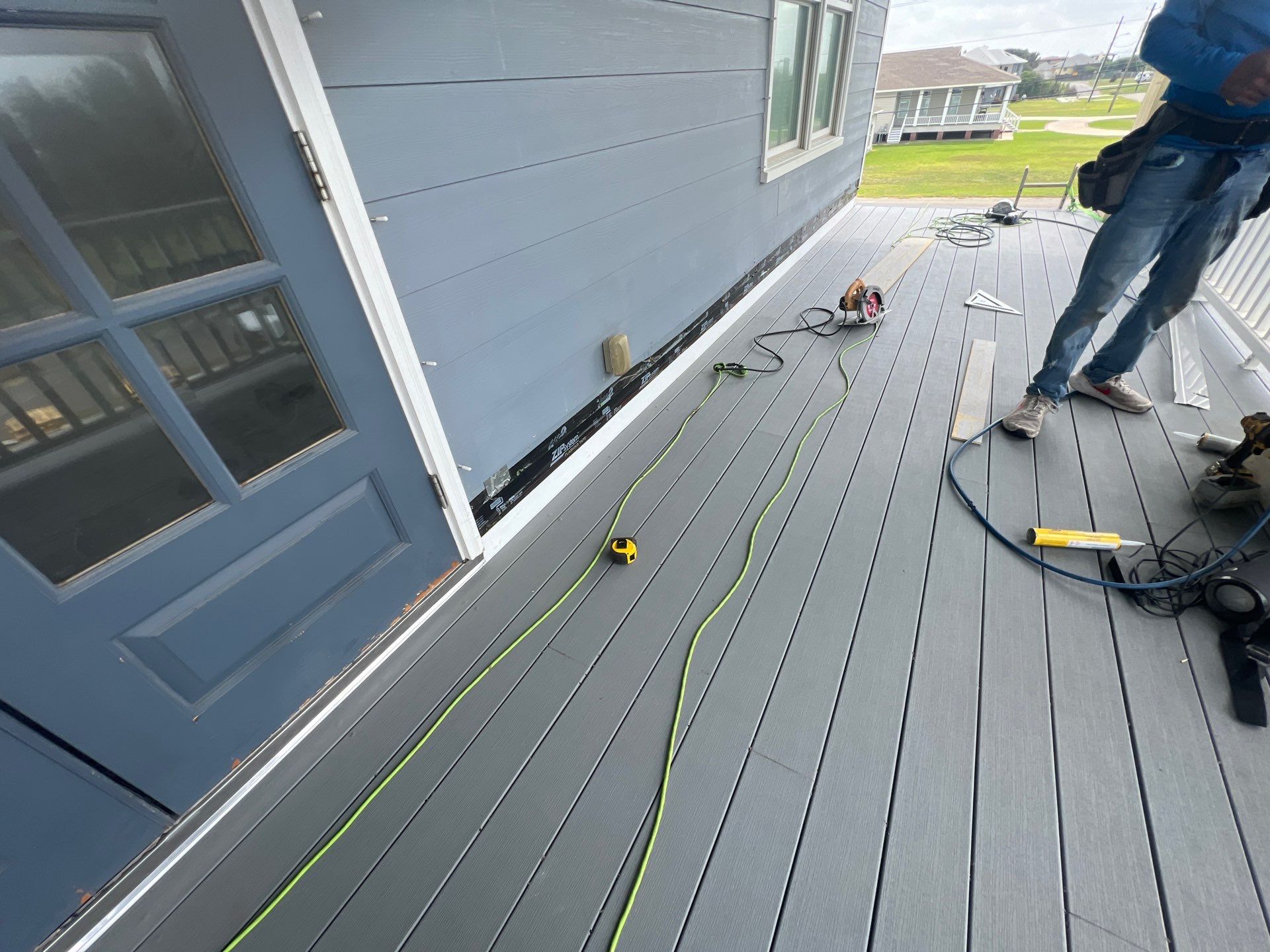 Portland Shore Porch Build by Bayfront Roofing and Construction