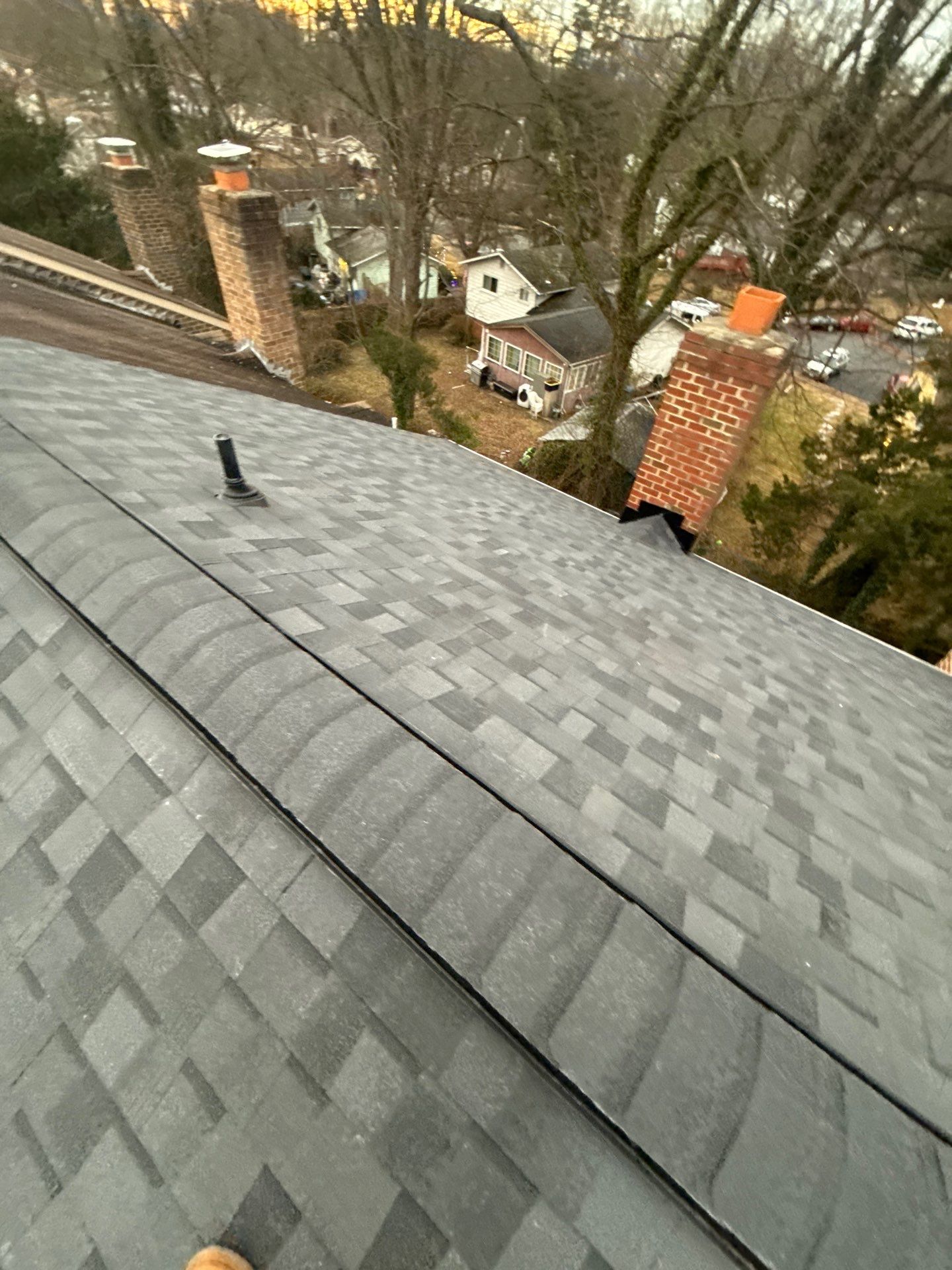 Annandale : Residential Roof Replacement with CertainTeed Landmark Pro in Max Def Moire Black  by RM Banning, Inc.