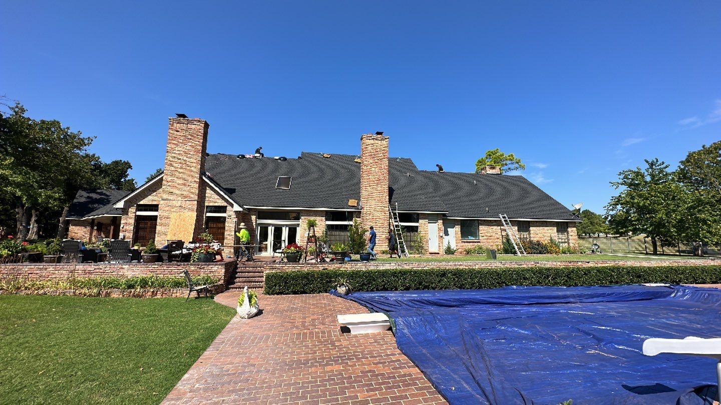 roof & vent replacement in Blanchard by McCann's Roofing and Construction