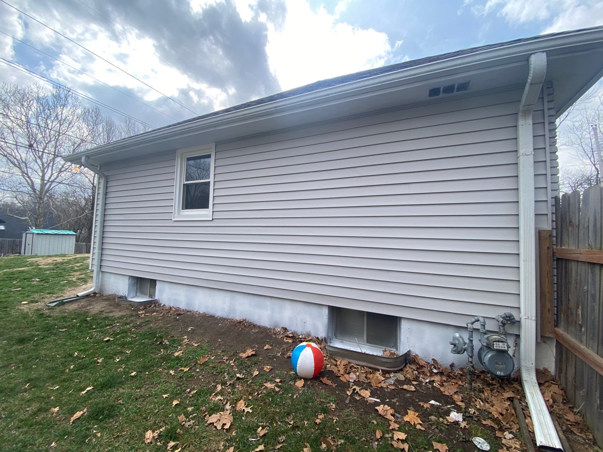Installed New Vinyl Siding by EEC Windows, Siding & Roofing