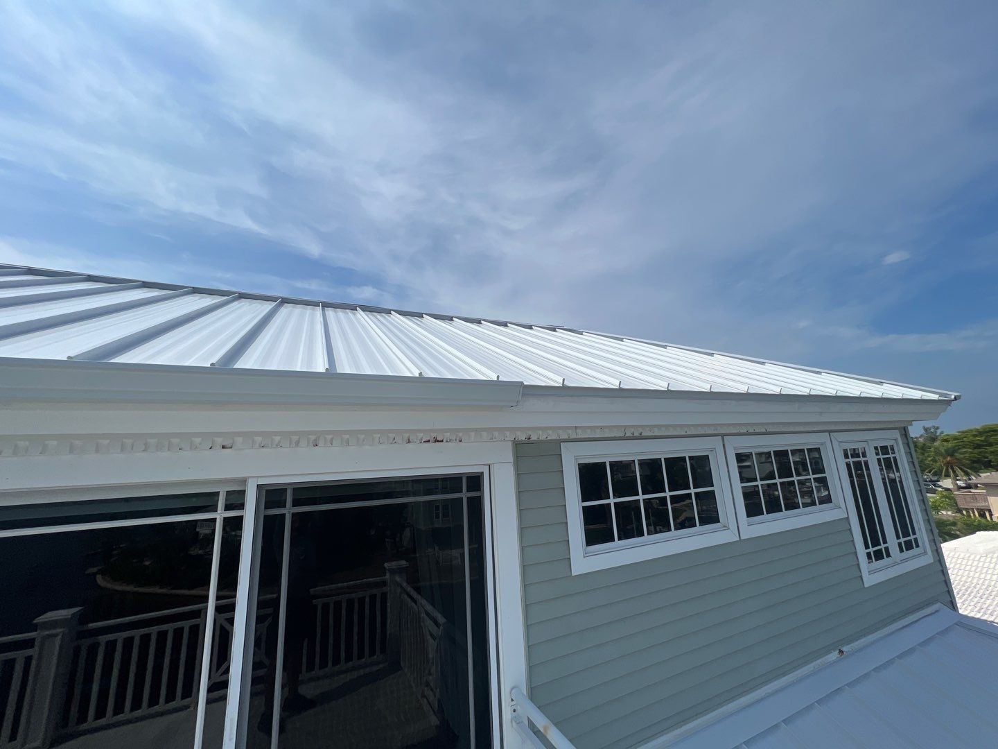 Sanibel Island Standing Seam Roof Replacement by Four Peaks Roofing