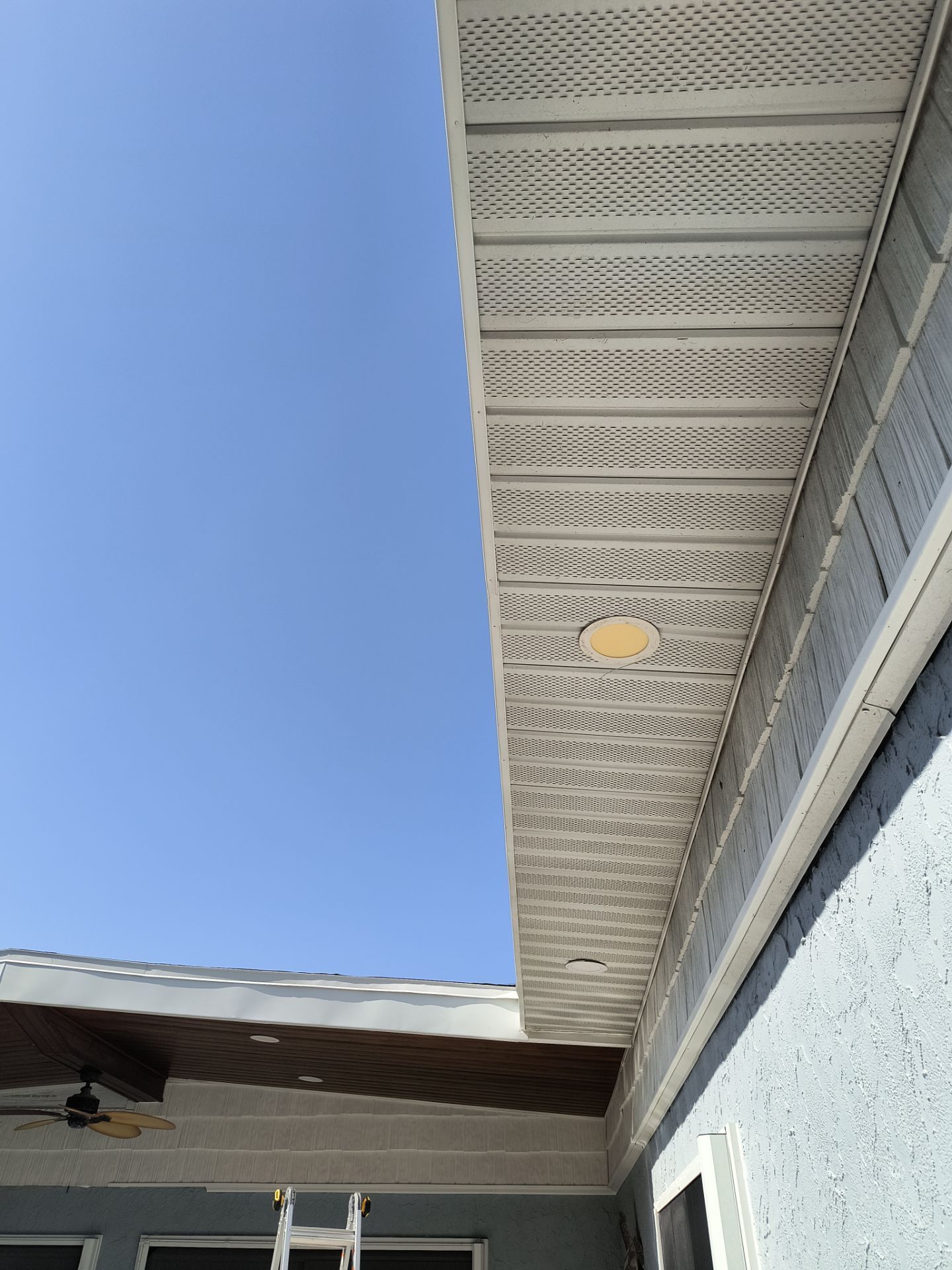 New Metal Soffit and Fascia in Siesta Key FL by Gutter Professors