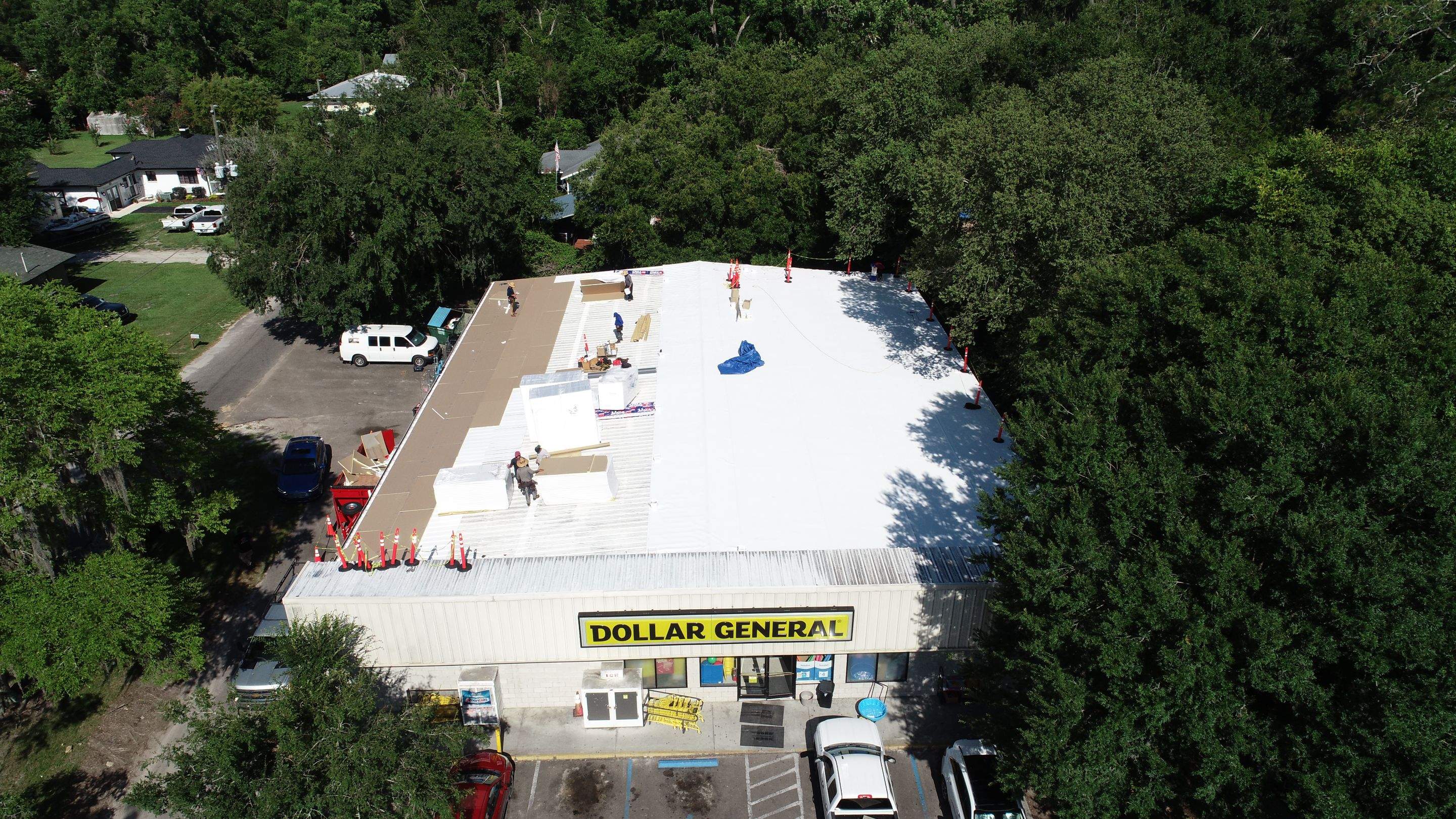 Commercial Recovery TPO Roof by First Due Roofing